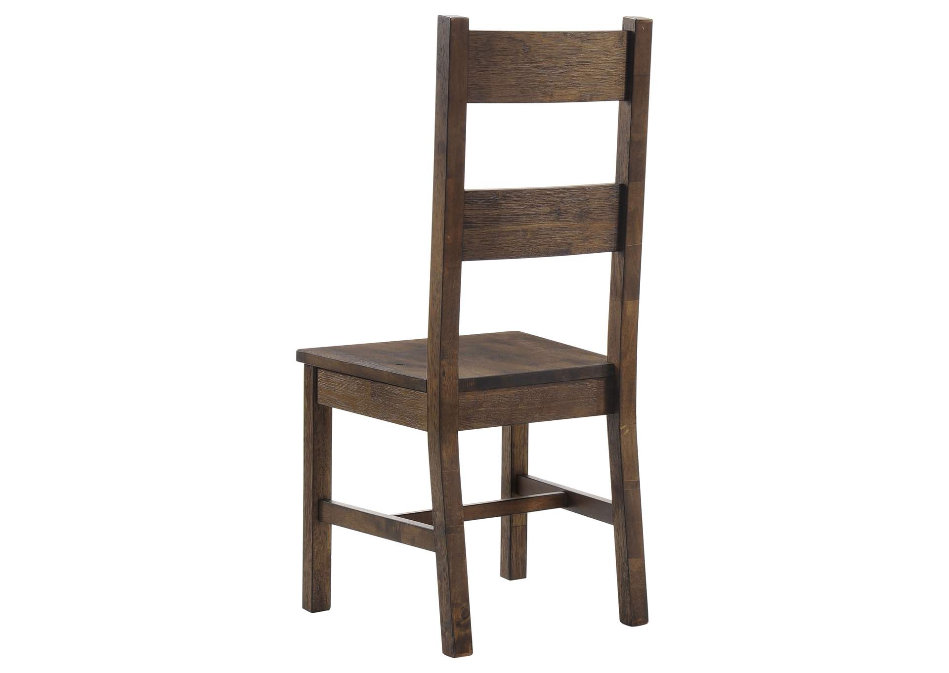 Coleman Dining Side Chairs Rustic Golden Brown (Set of 2),Coaster Furniture