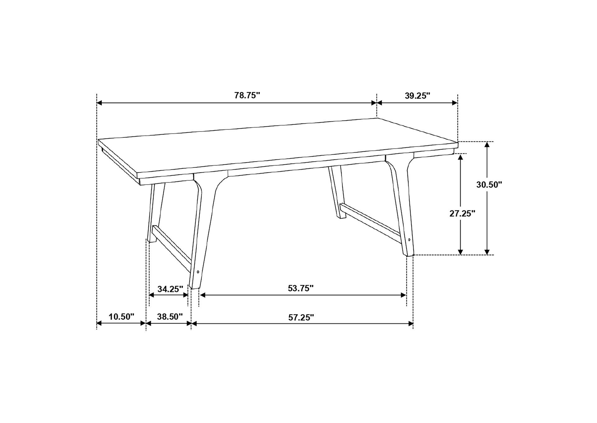 DINING TABLE 5 PC SET,Coaster Furniture