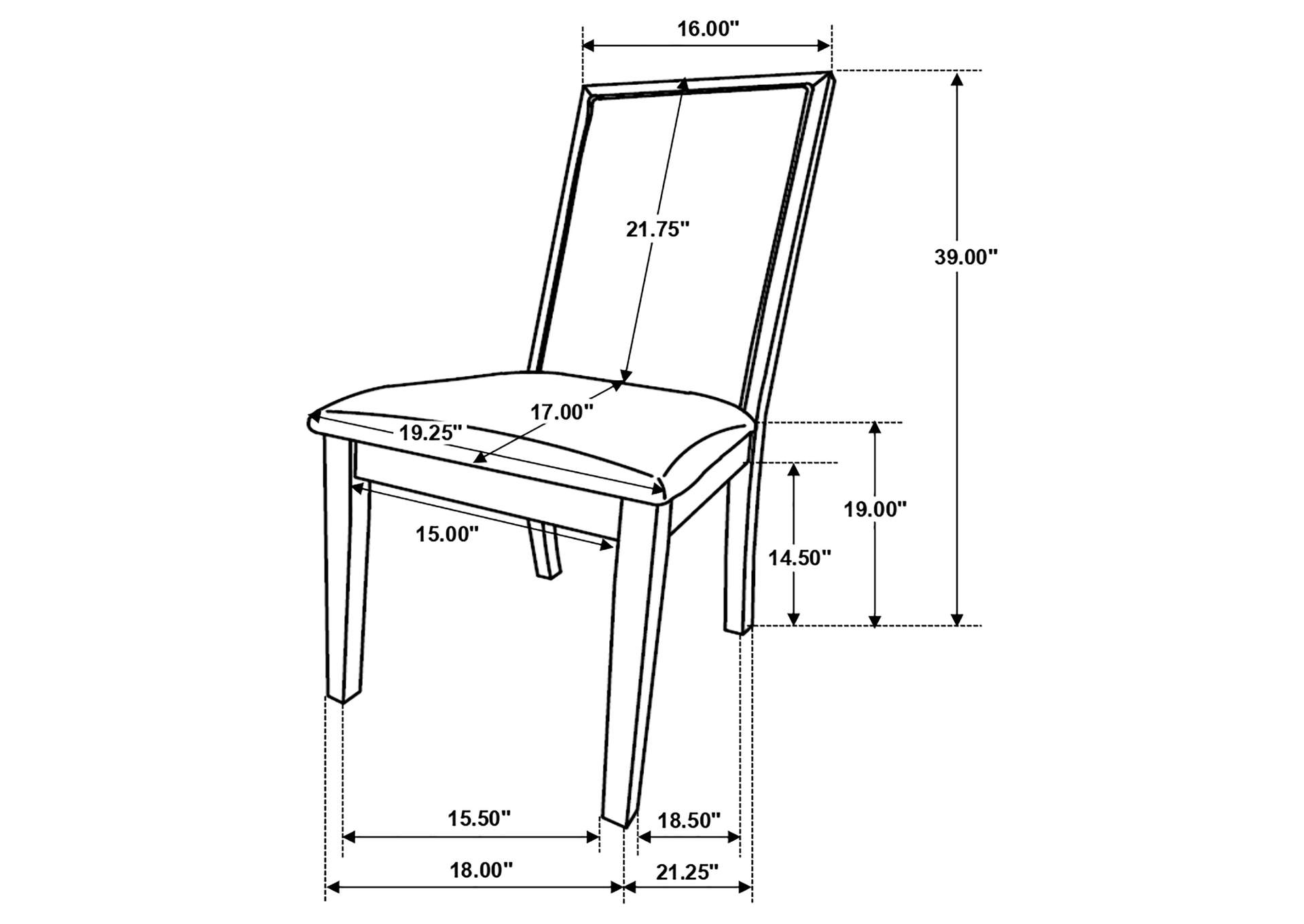 DINING TABLE 5 PC SET,Coaster Furniture