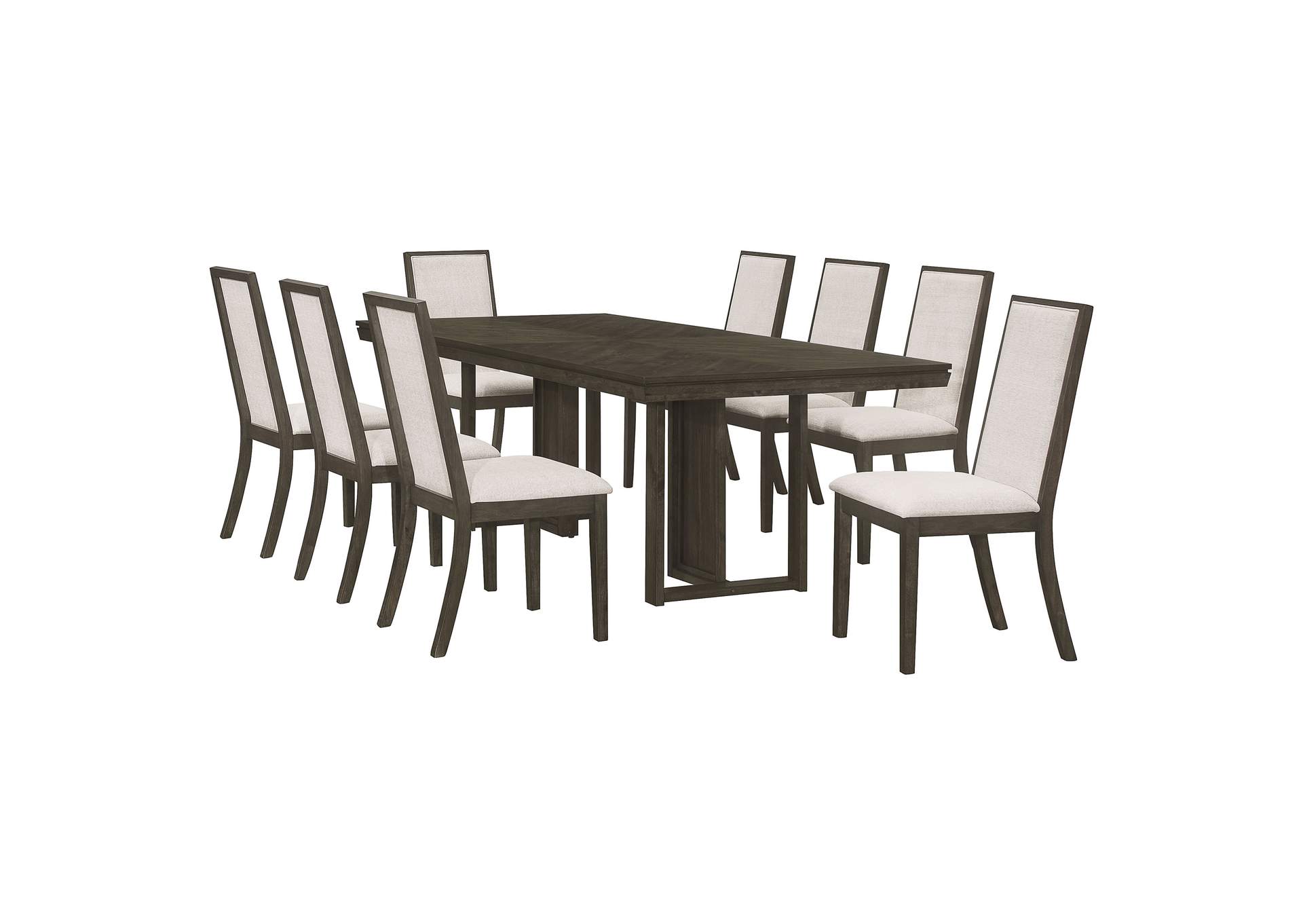 DINING TABLE 9 PC SET,Coaster Furniture