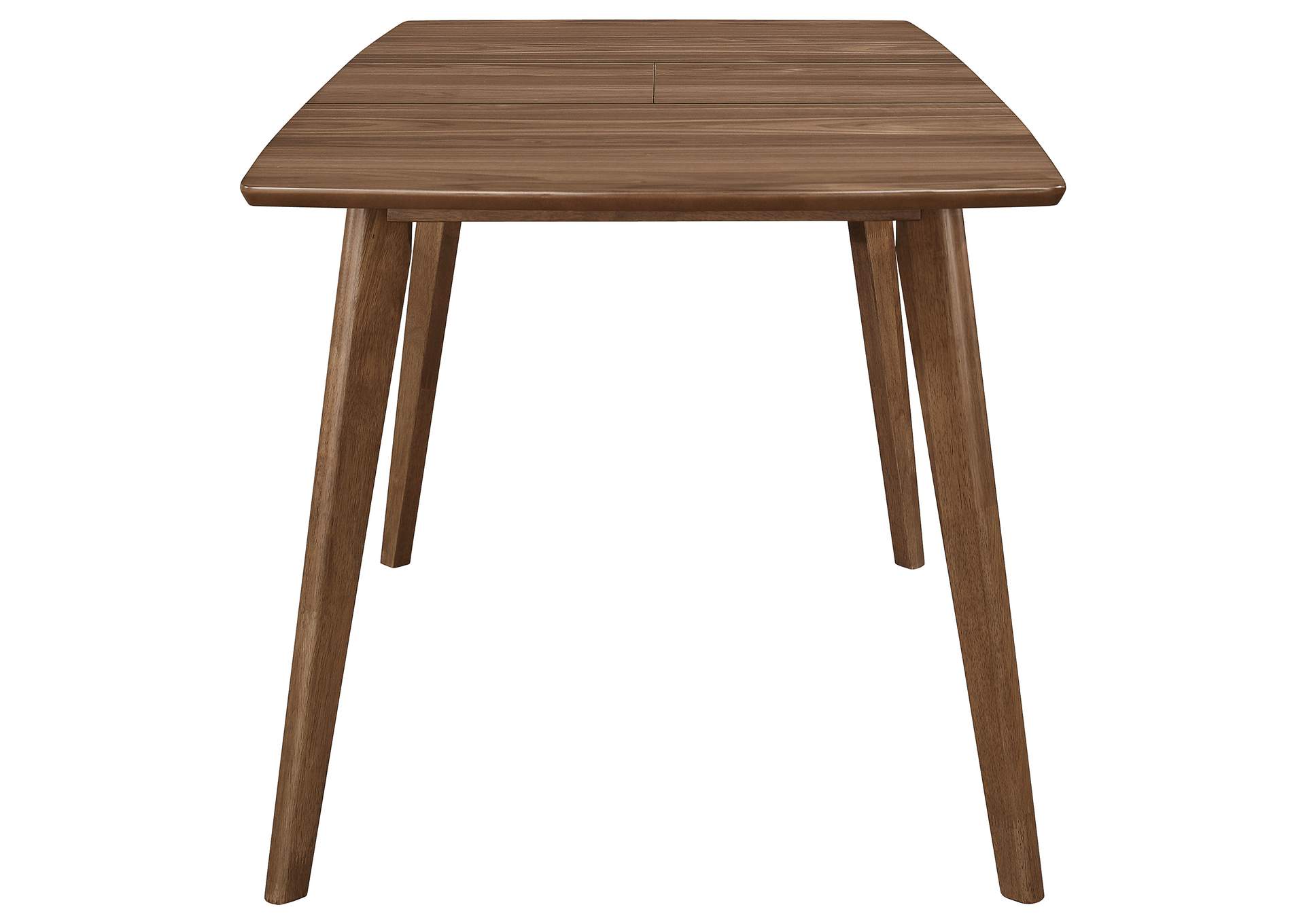 Alfredo Rectangular Dining Table Natural Walnut,Coaster Furniture