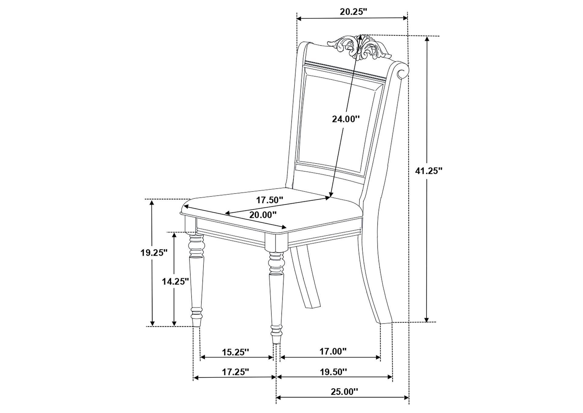 DINING TABLE 7 PC SET,Coaster Furniture