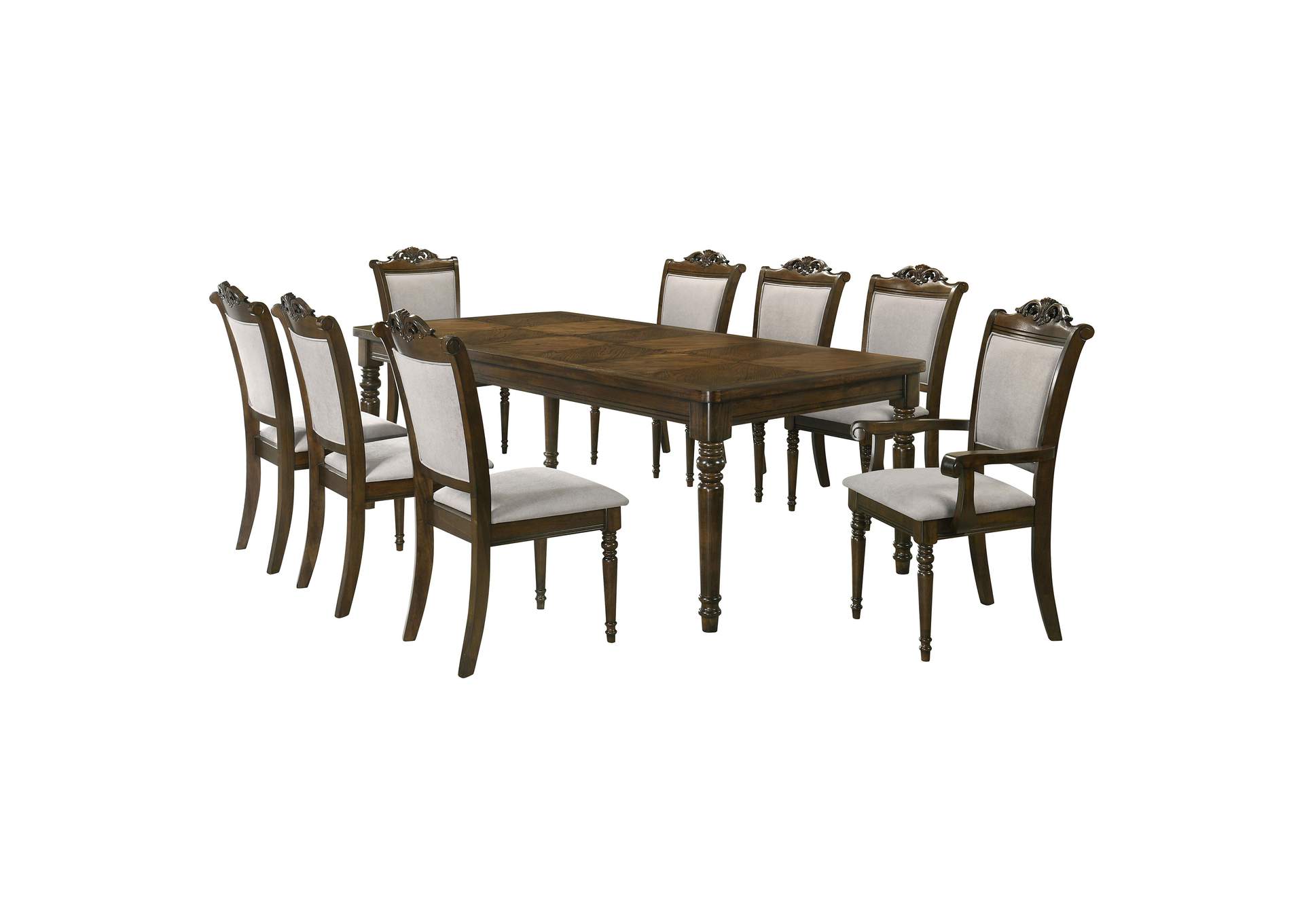 DINING TABLE 9 PC SET,Coaster Furniture