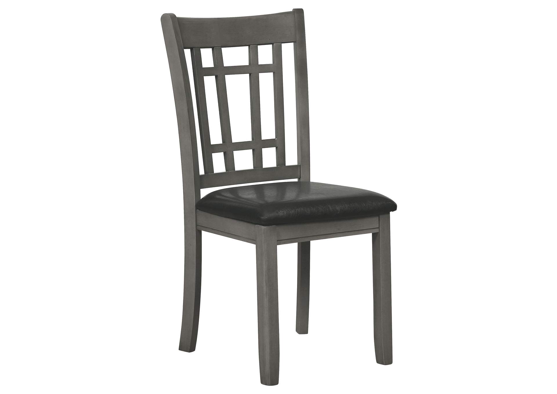 Lavon Padded Dining Side Chairs Espresso and Medium Grey (Set of 2),Coaster Furniture