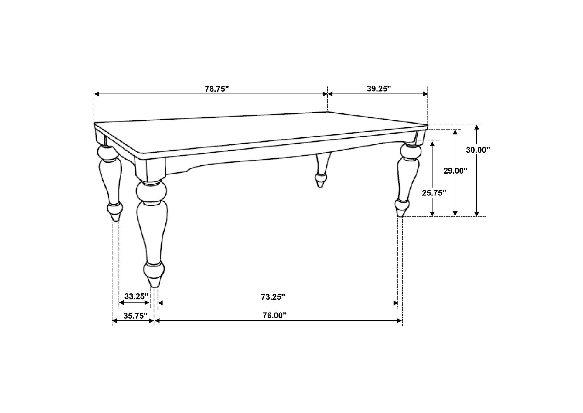 DINING TABLE,Coaster Furniture