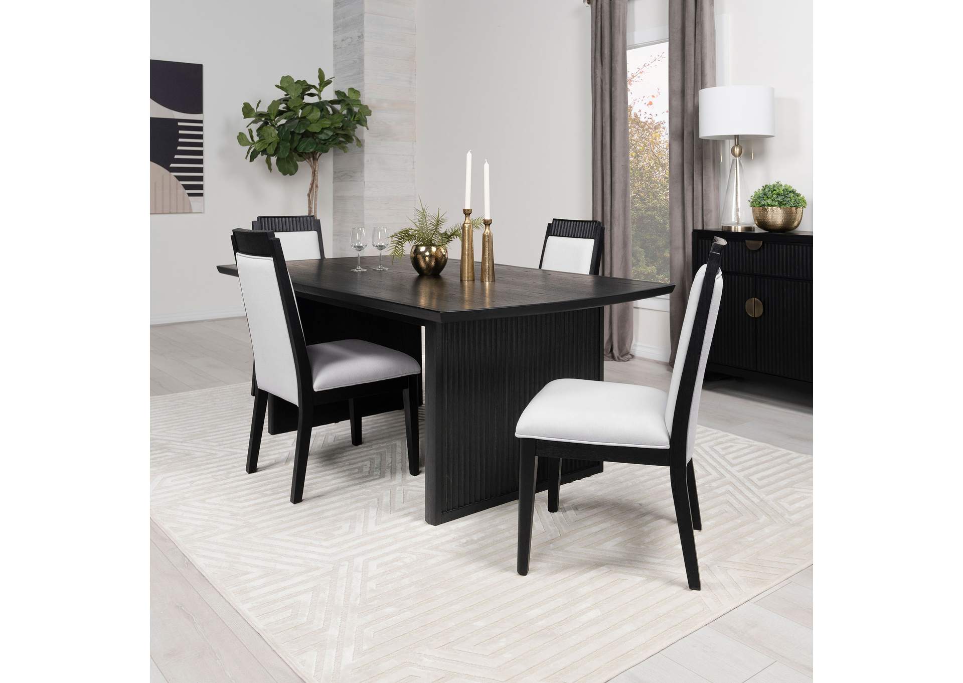 DINING TABLE 5 PC SET,Coaster Furniture