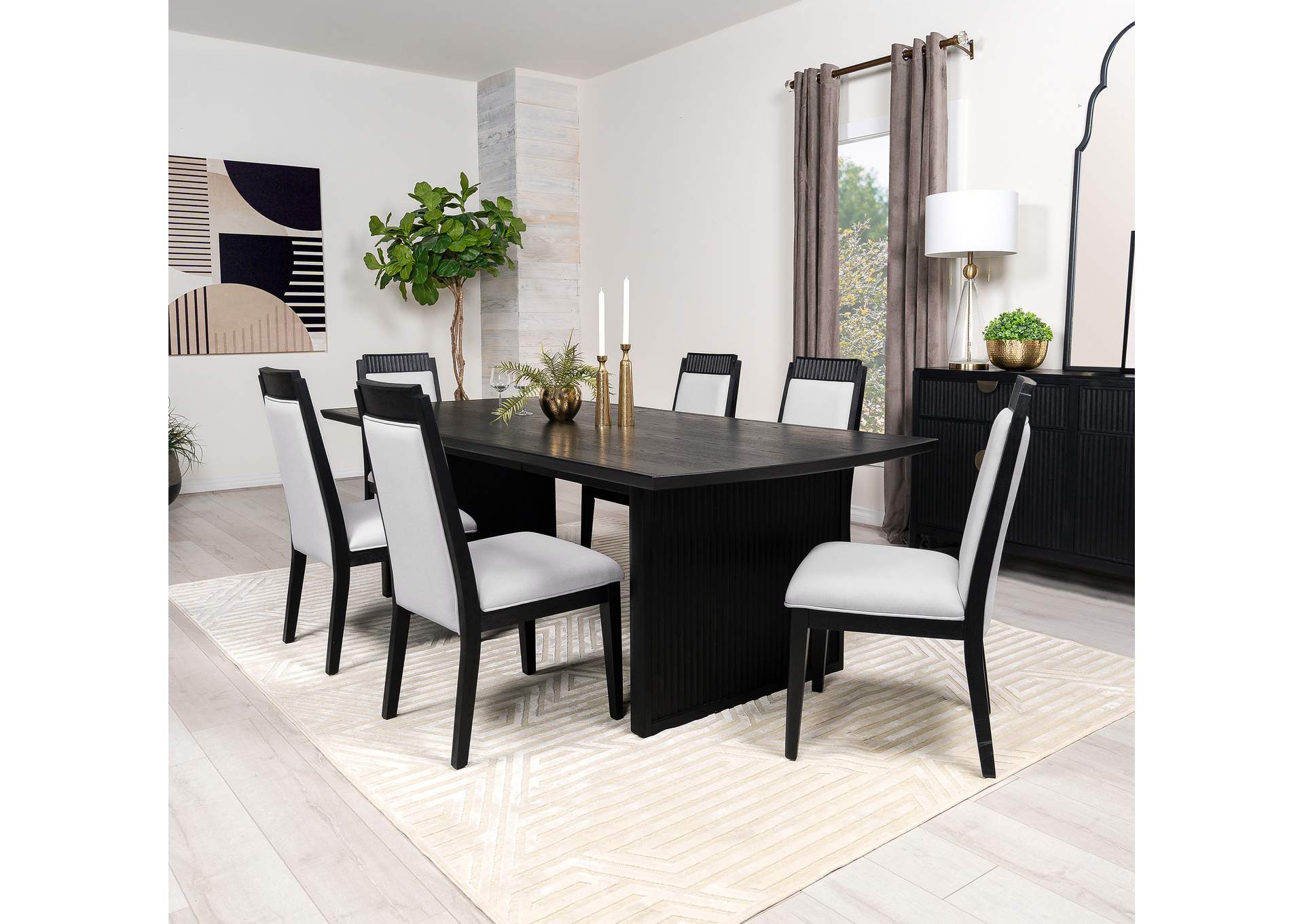 DINING TABLE 7 PC SET,Coaster Furniture