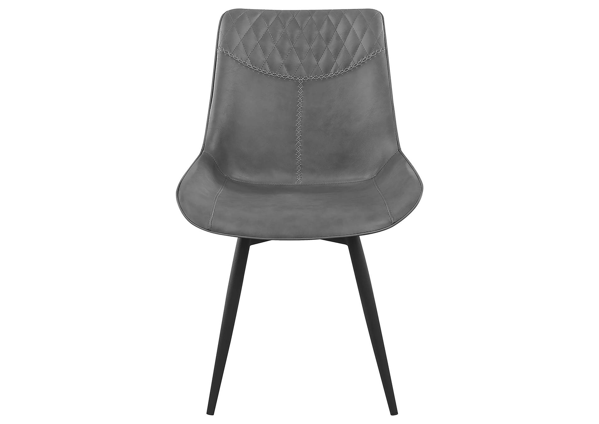 Brassie Upholstered Side Chairs Grey (Set of 2),Coaster Furniture