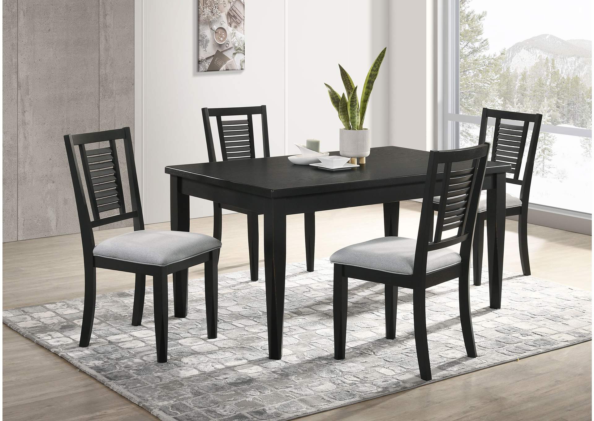 DINING TABLE 5 PC SET,Coaster Furniture