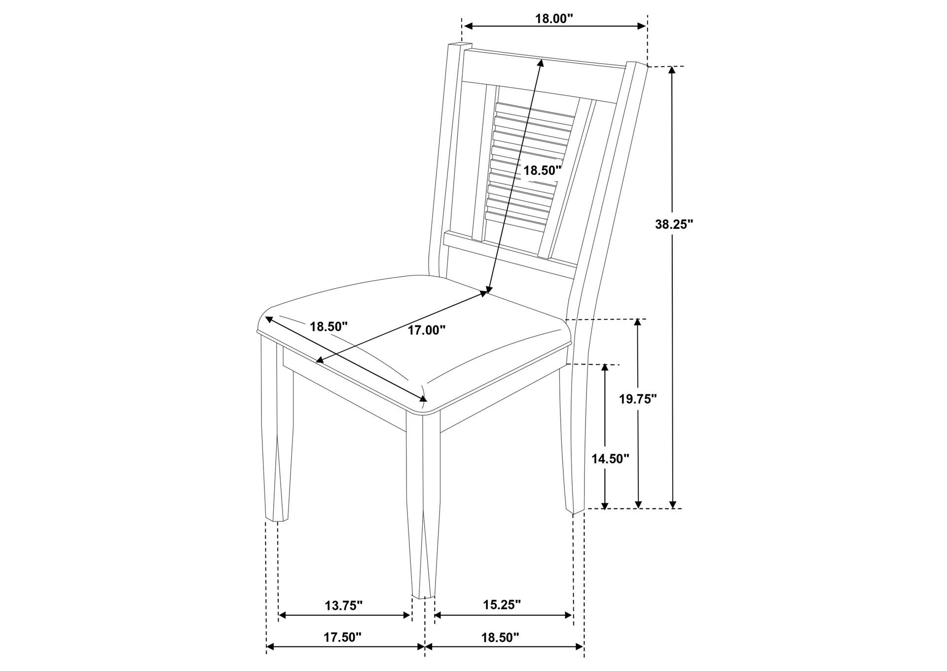 SIDE CHAIR,Coaster Furniture