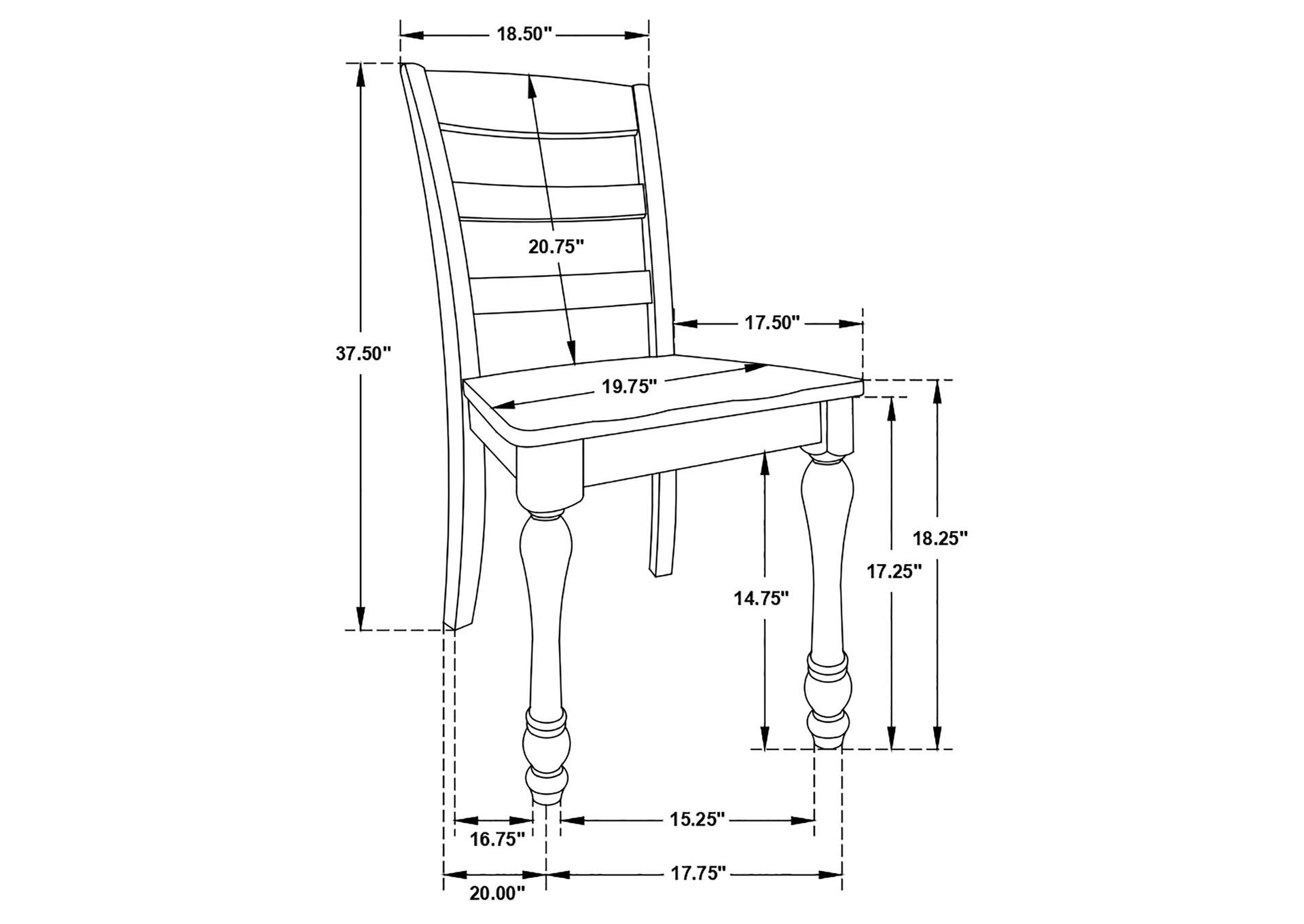 DINING TABLE 7 PC SET,Coaster Furniture