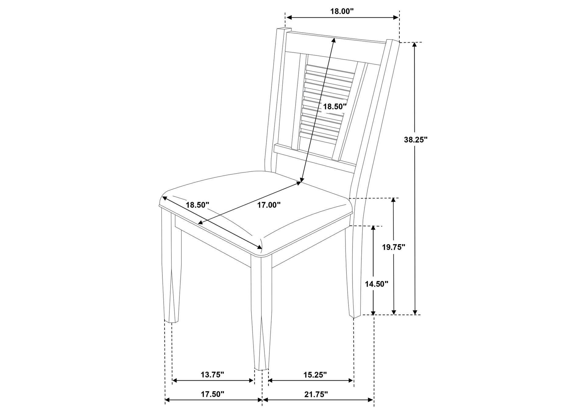 SIDE CHAIR,Coaster Furniture