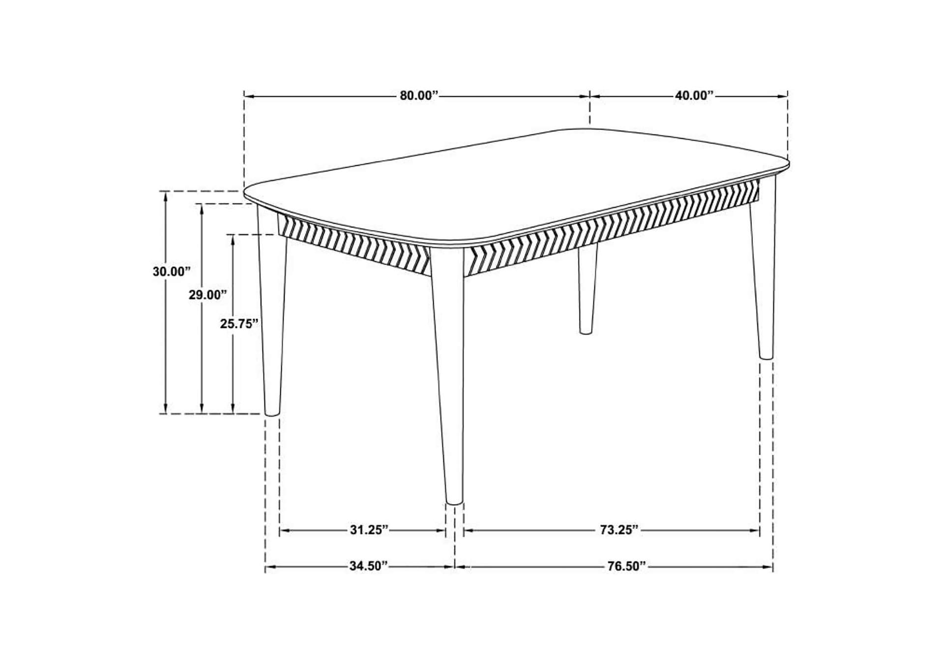 DINING TABLE 5 PC SET,Coaster Furniture