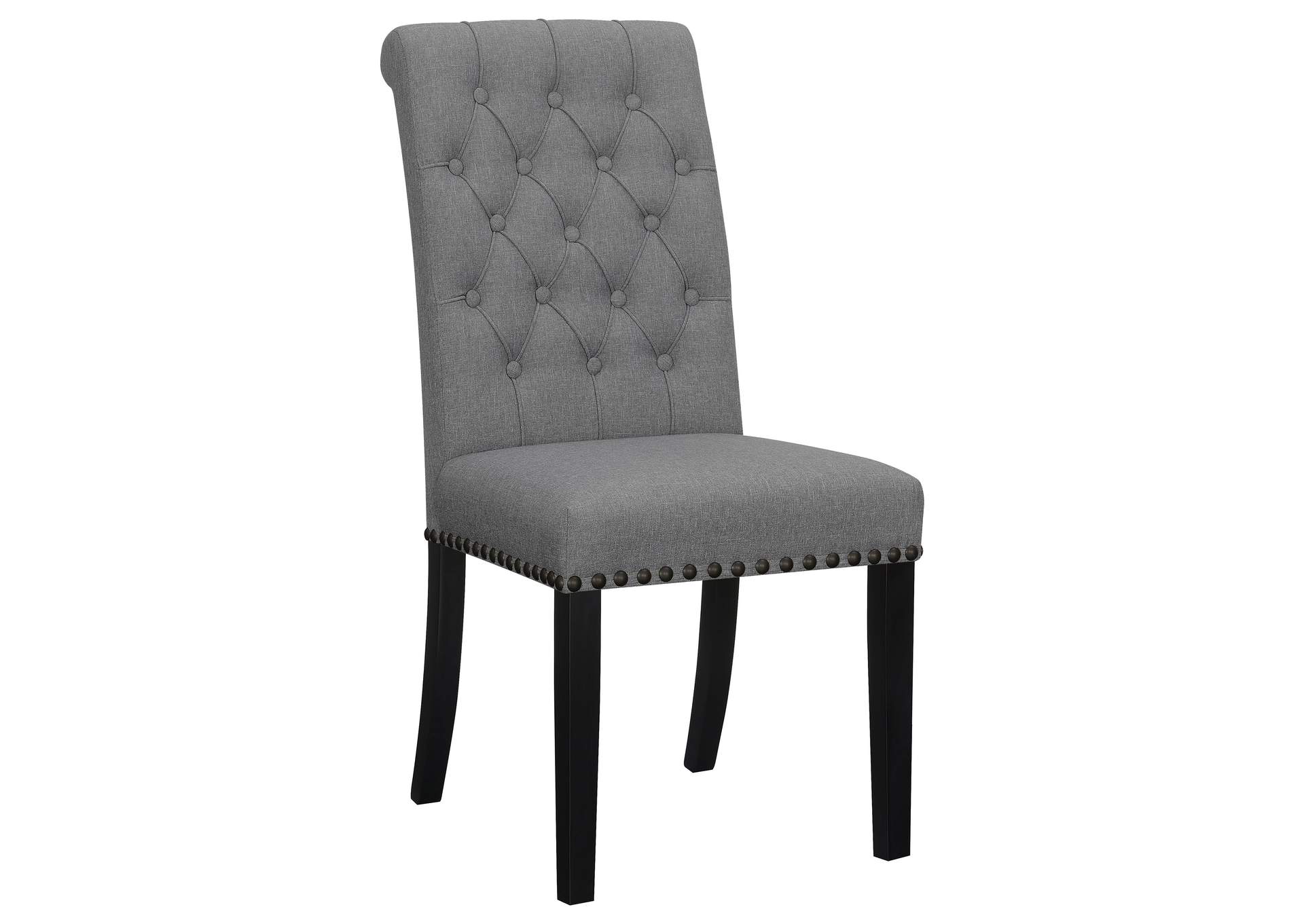 Alana Upholstered Tufted Side Chairs with Nailhead Trim (Set of 2),Coaster Furniture