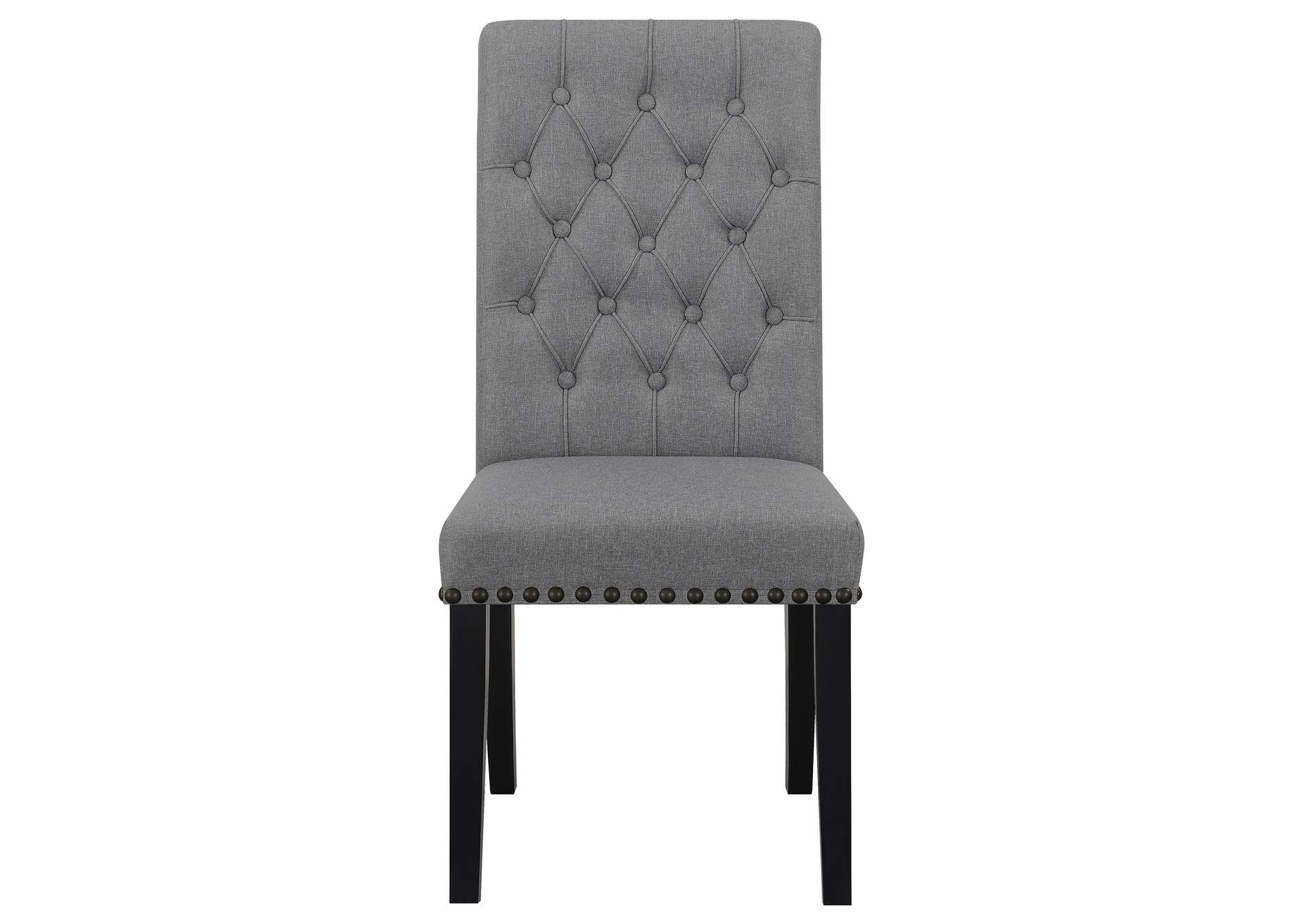 Alana Upholstered Tufted Side Chairs with Nailhead Trim (Set of 2),Coaster Furniture