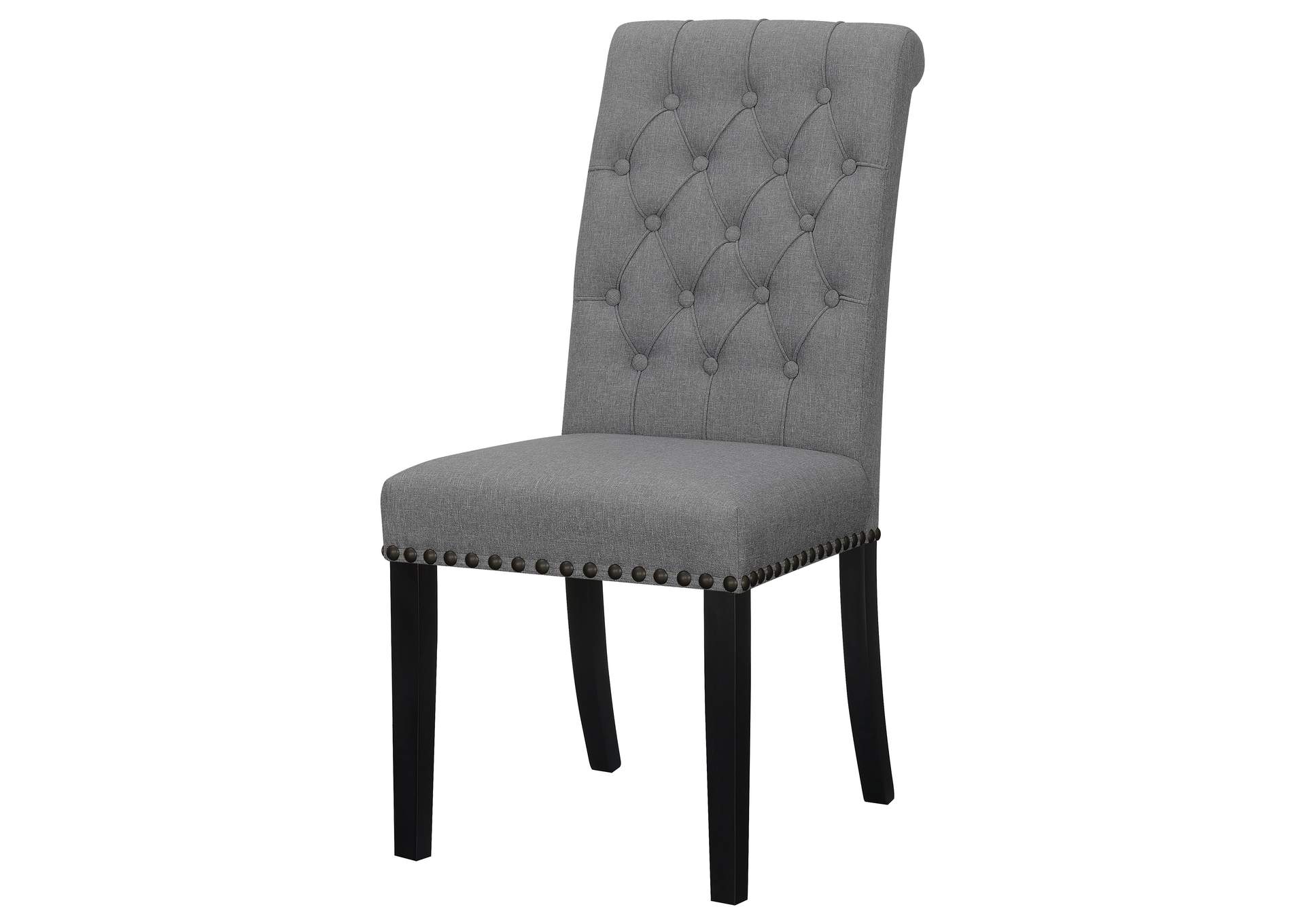 Alana Upholstered Tufted Side Chairs with Nailhead Trim (Set of 2),Coaster Furniture