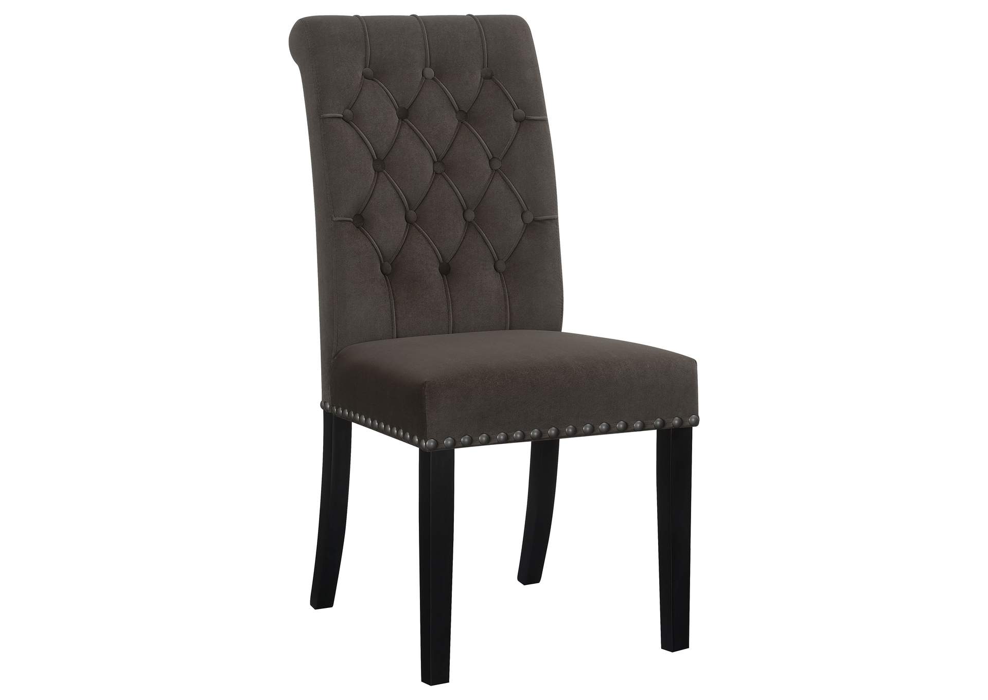 Alana Upholstered Tufted Side Chairs with Nailhead Trim (Set of 2),Coaster Furniture