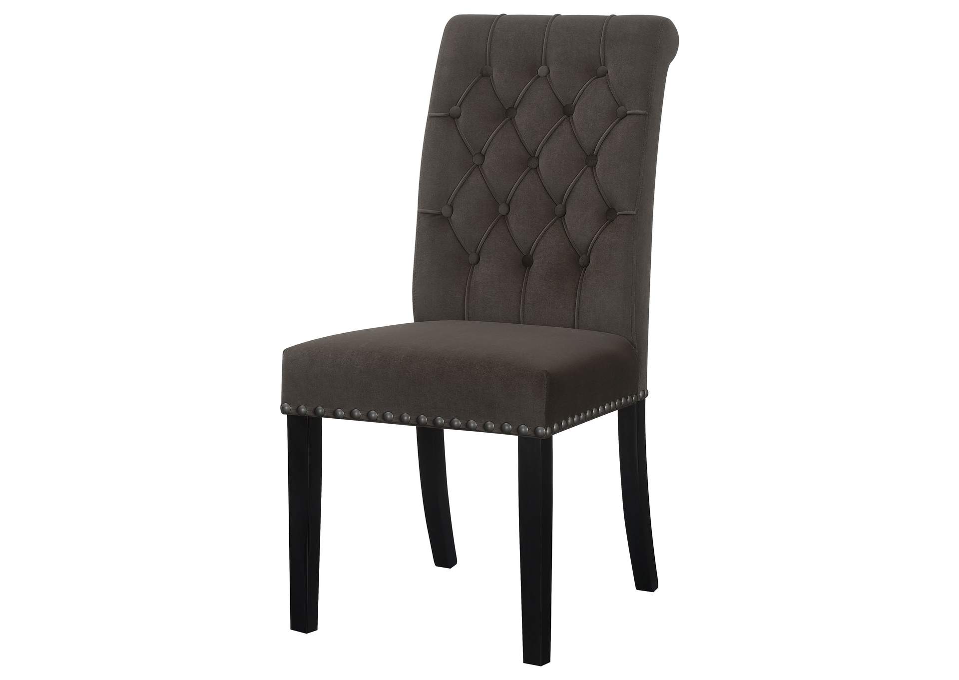 Alana Upholstered Tufted Side Chairs with Nailhead Trim (Set of 2),Coaster Furniture