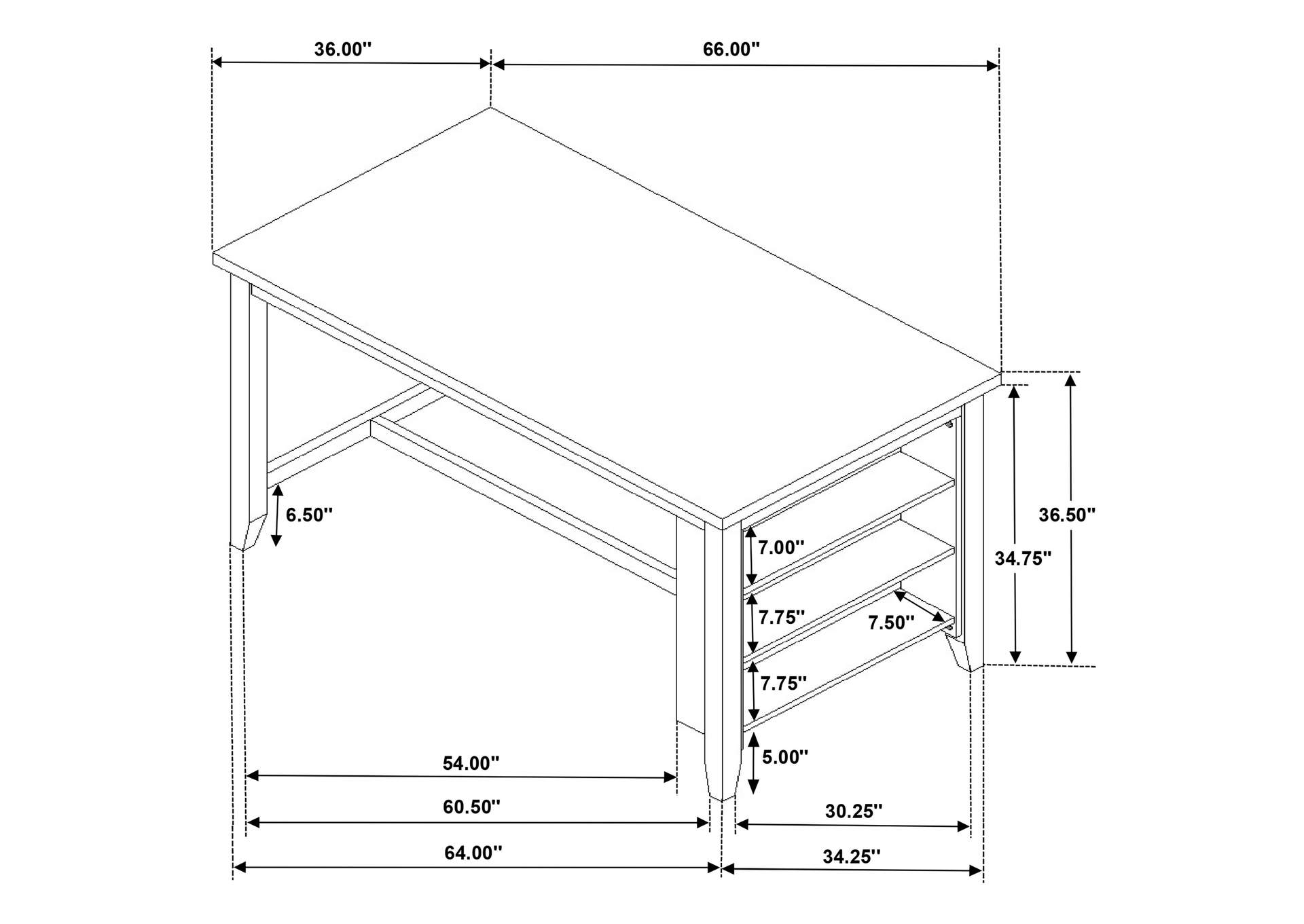 COUNTER HT DINING TABLE 5 PC,Coaster Furniture