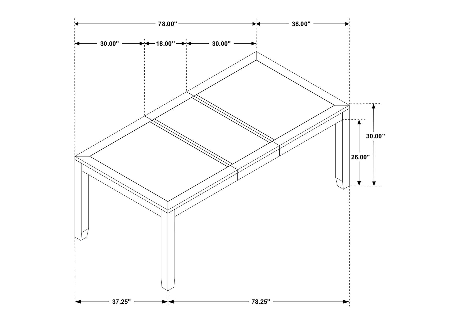 DINING TABLE 5 PC SET,Coaster Furniture