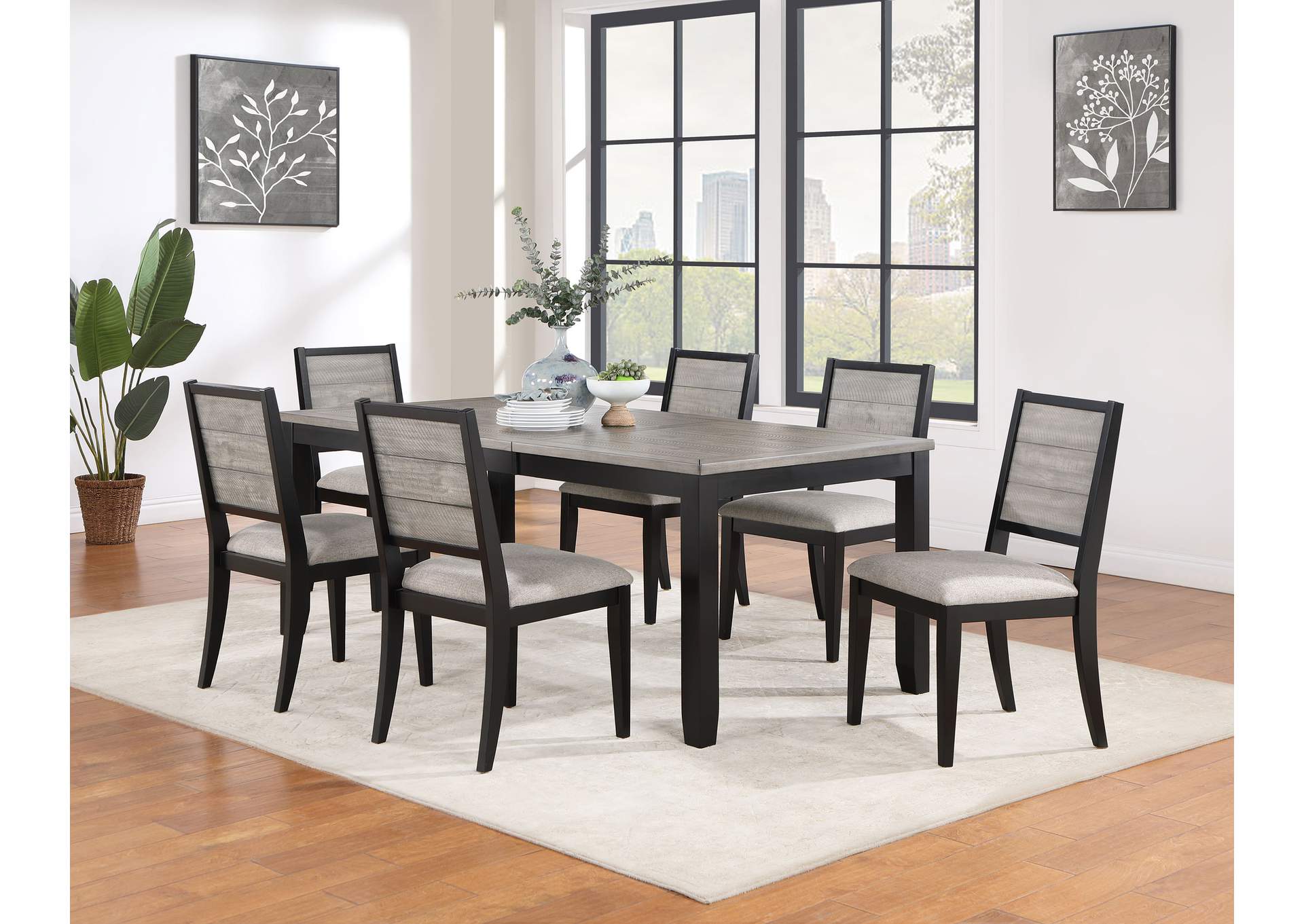 DINING TABLE 7 PC SET,Coaster Furniture