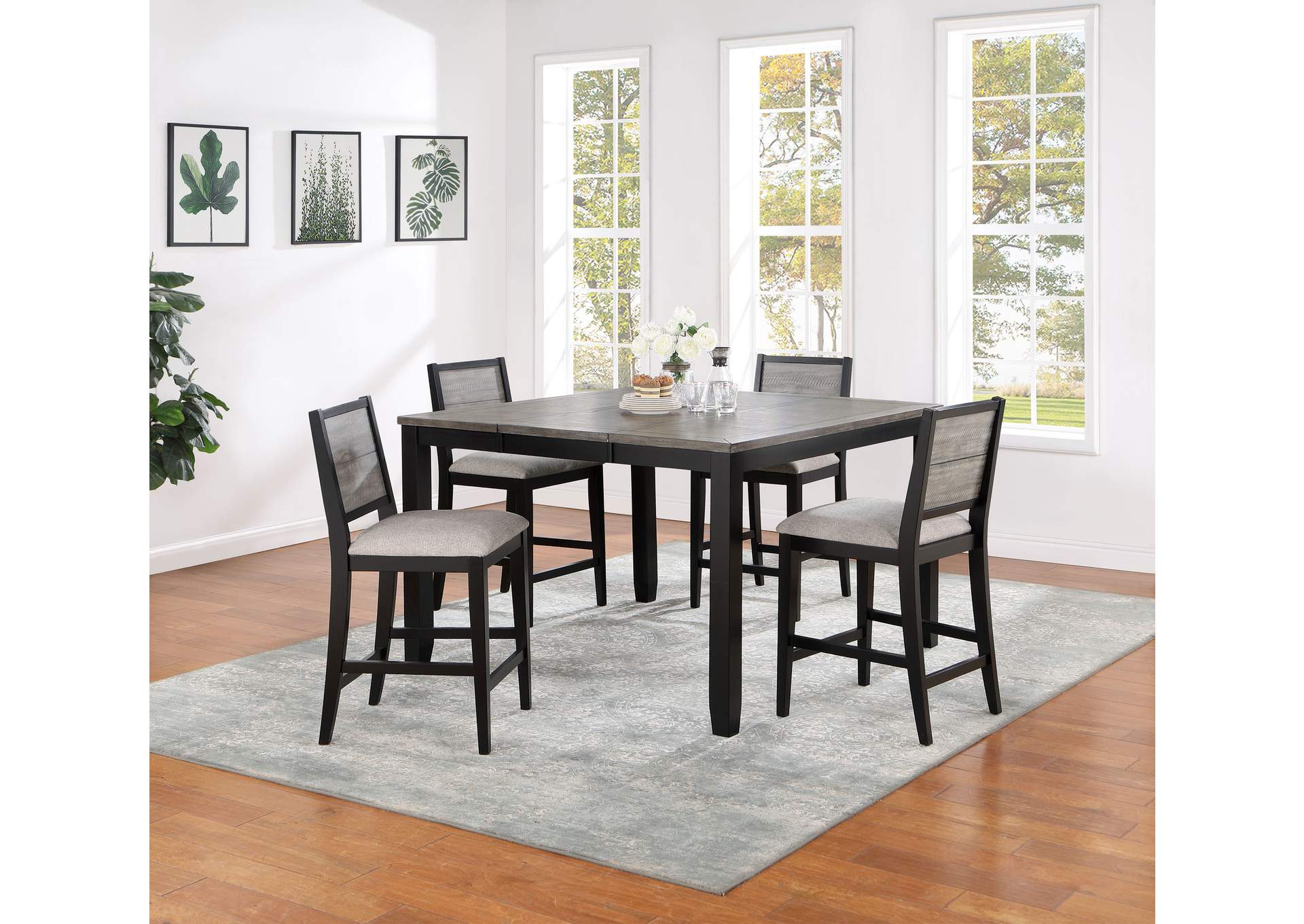 COUNTER HT DINING TABLE 5 PC,Coaster Furniture