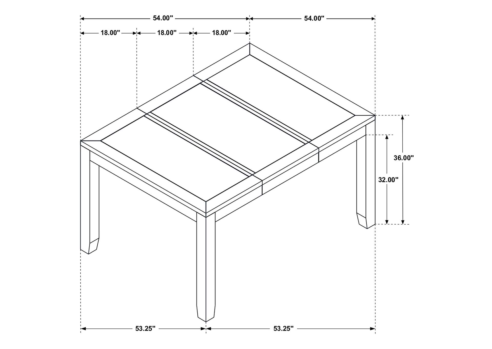 COUNTER HT DINING TABLE,Coaster Furniture