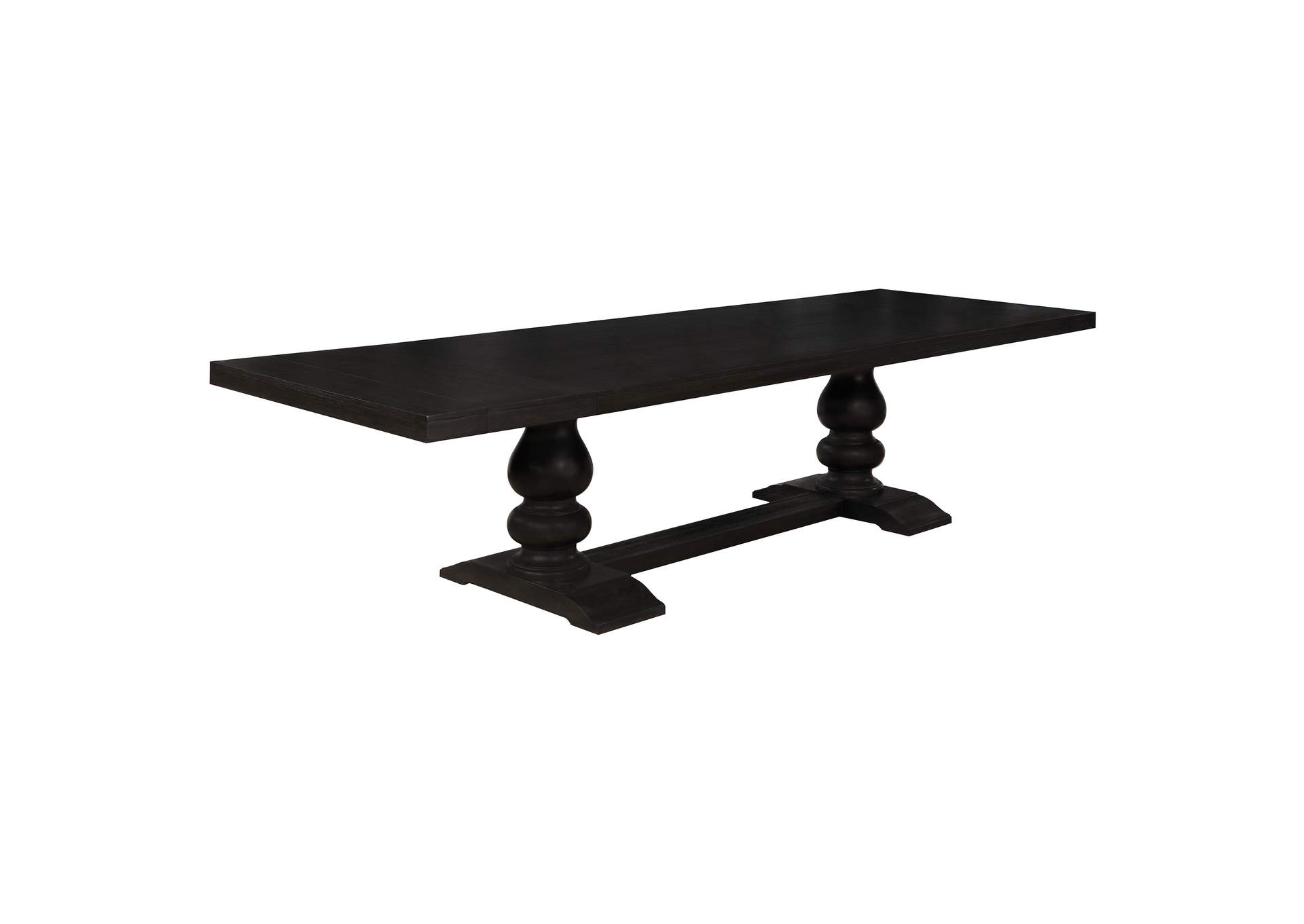 Phelps Rectangular Dining Table Antique Noir,Coaster Furniture