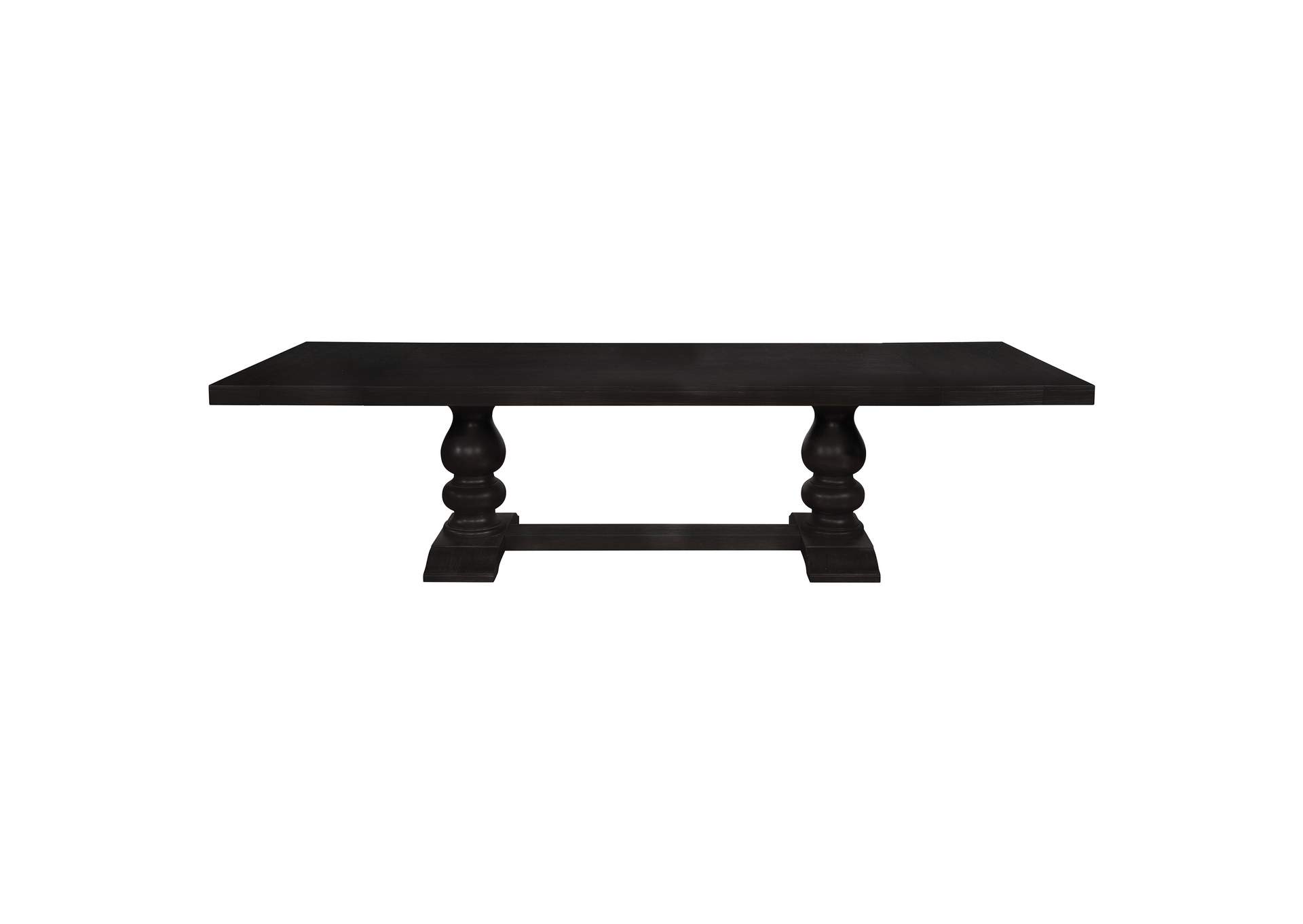 Phelps Rectangular Dining Table Antique Noir,Coaster Furniture