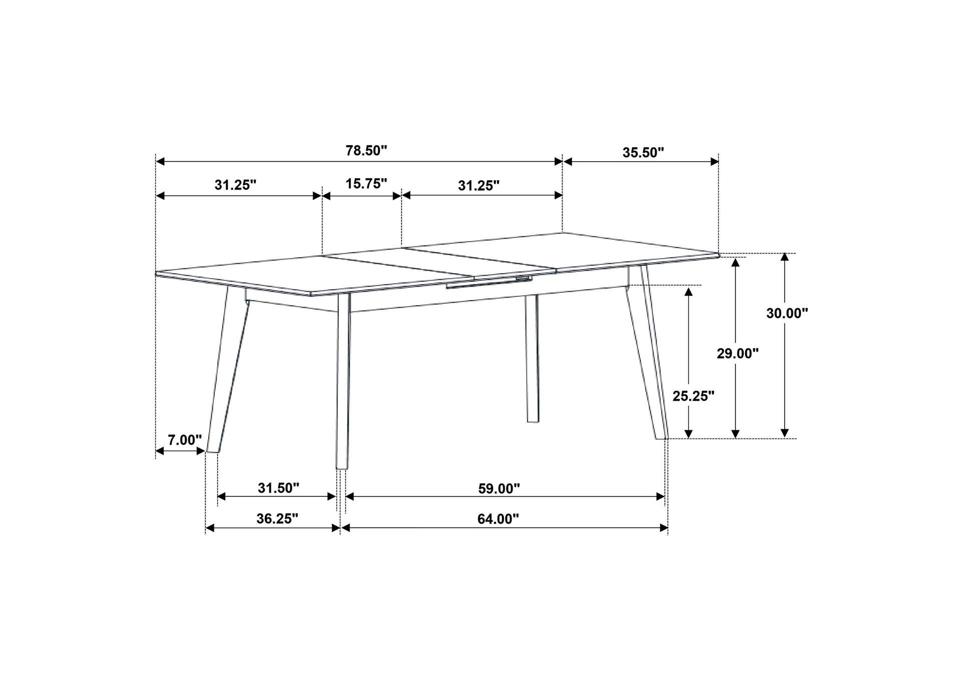 DINING TABLE,Coaster Furniture