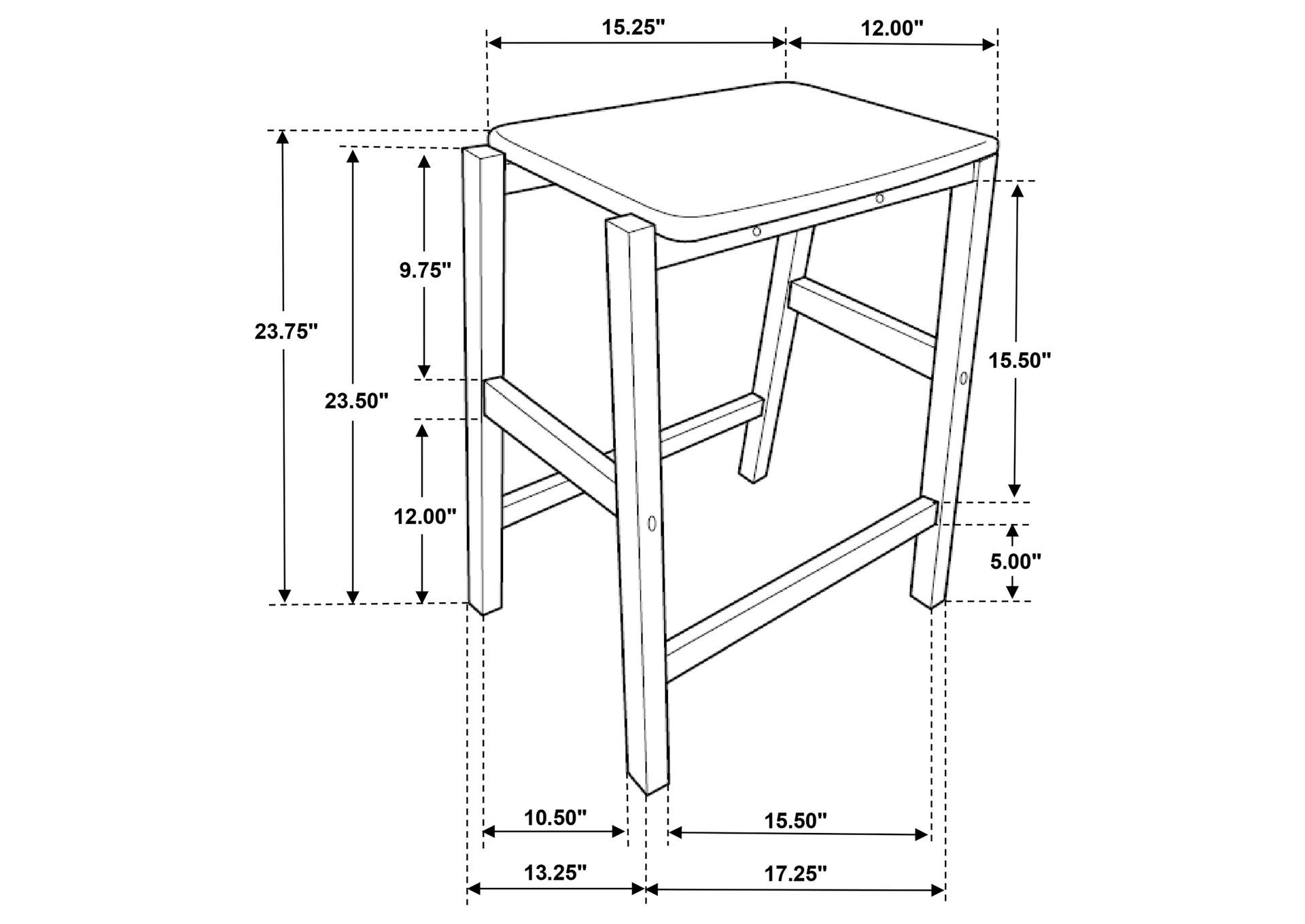 3 PC KITCHEN ISLAND SET,Coaster Furniture