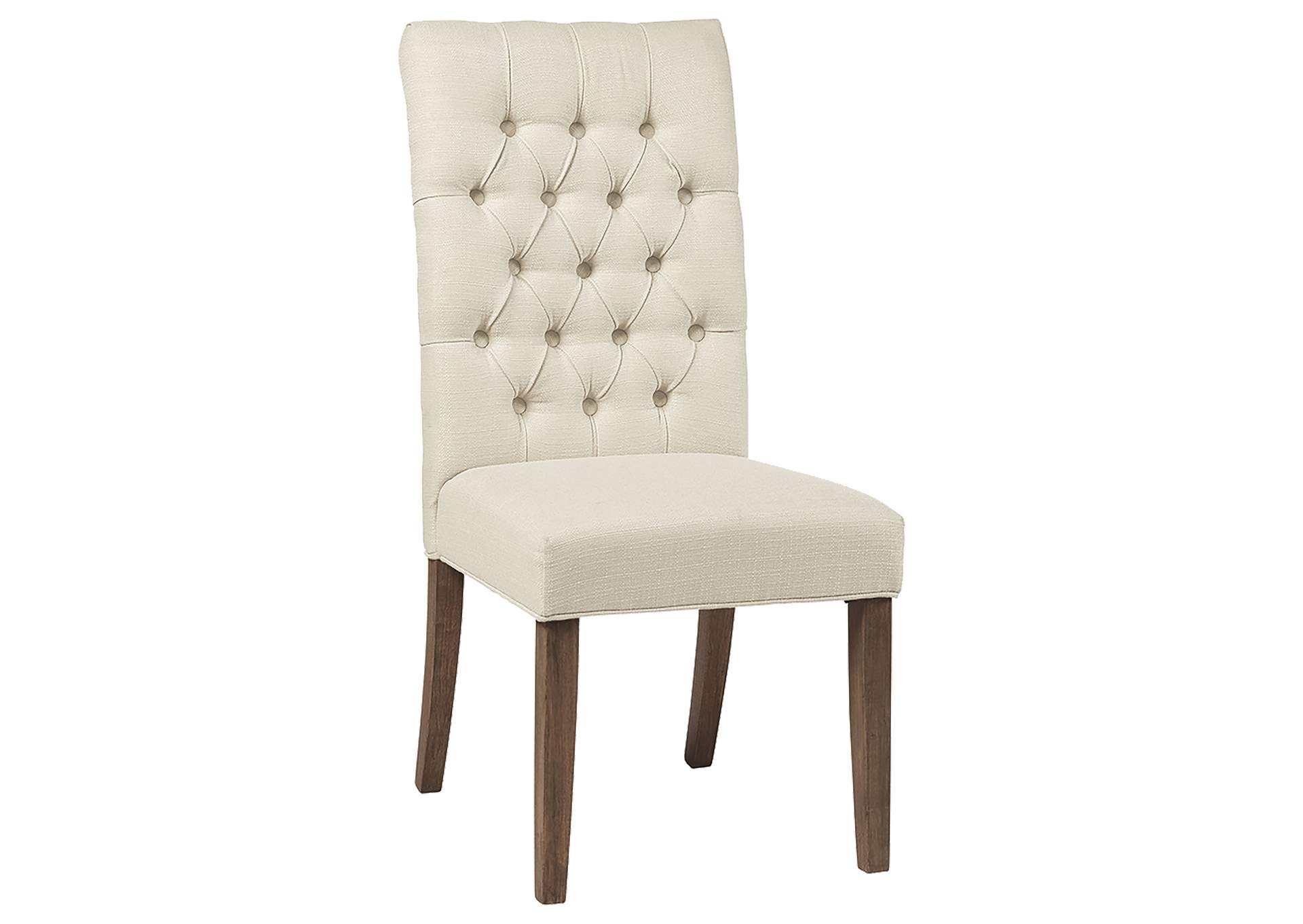 Douglas Tufted Back Dining Chairs Vineyard Oak (Set of 2),Coaster Furniture