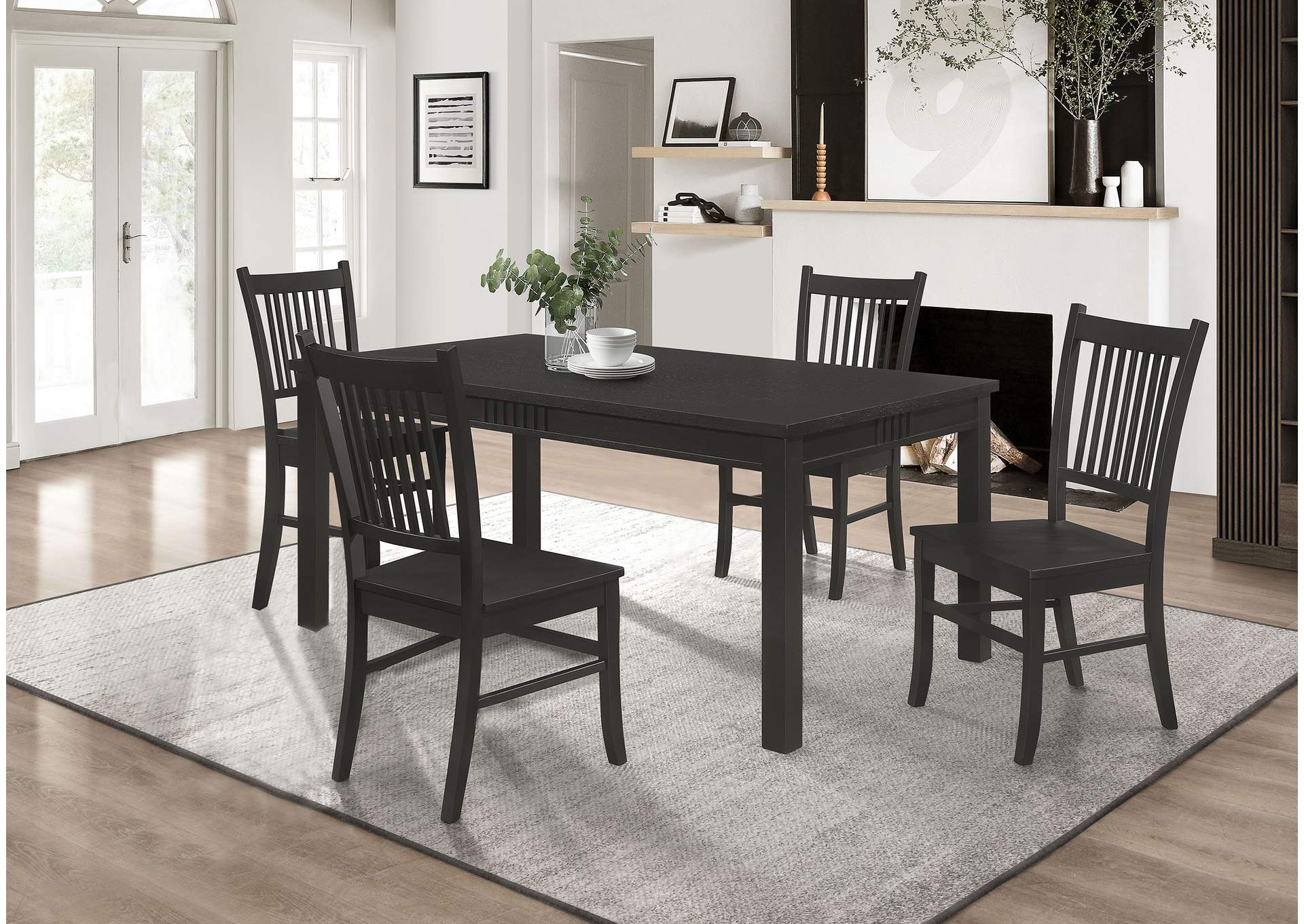 DINING TABLE 5 PC SET,Coaster Furniture