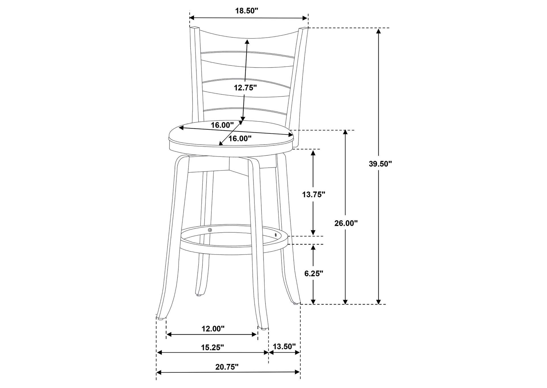 COUNTER STOOL,Coaster Furniture