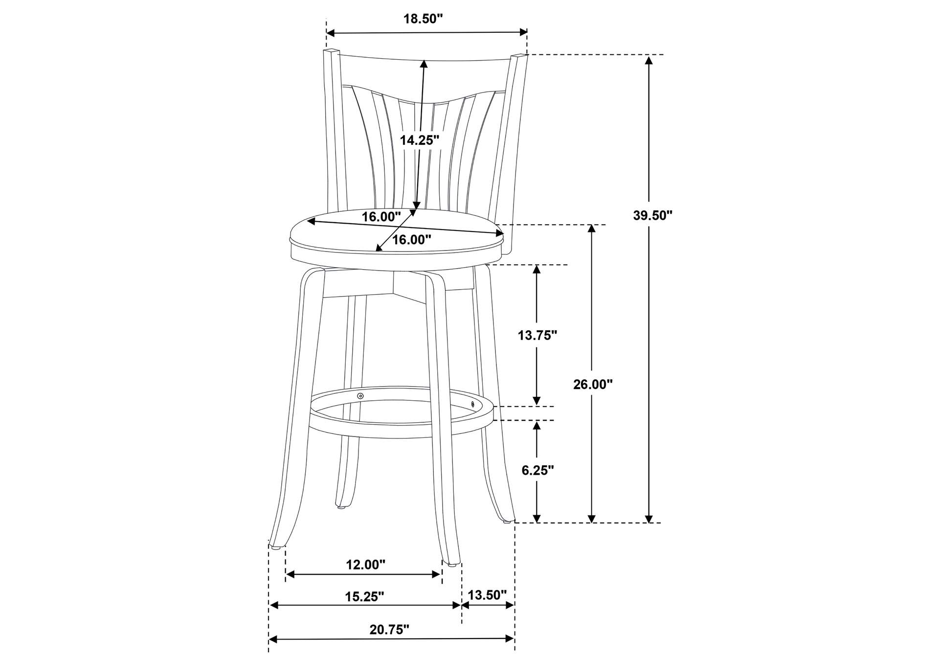 COUNTER STOOL,Coaster Furniture