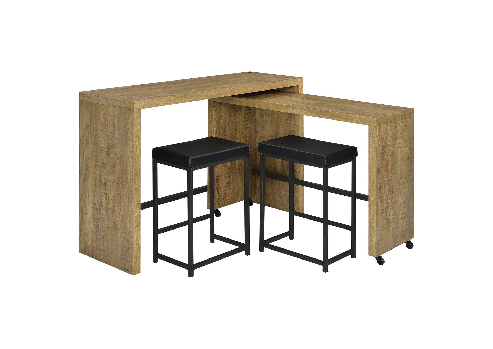 4 PC COUNTER HT DINING SET,Coaster Furniture