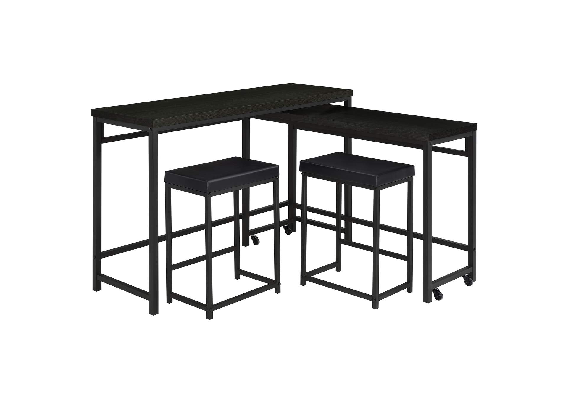 4 PC COUNTER HT DINING SET,Coaster Furniture