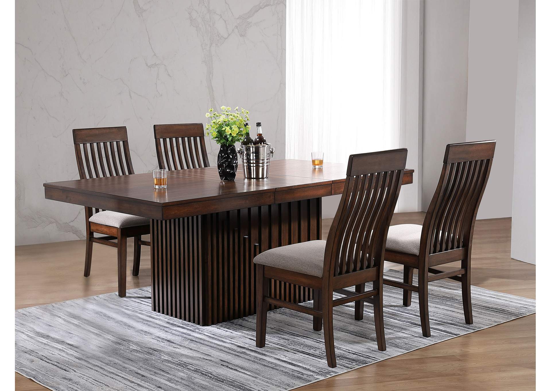 DINING TABLE 5 PC SET,Coaster Furniture