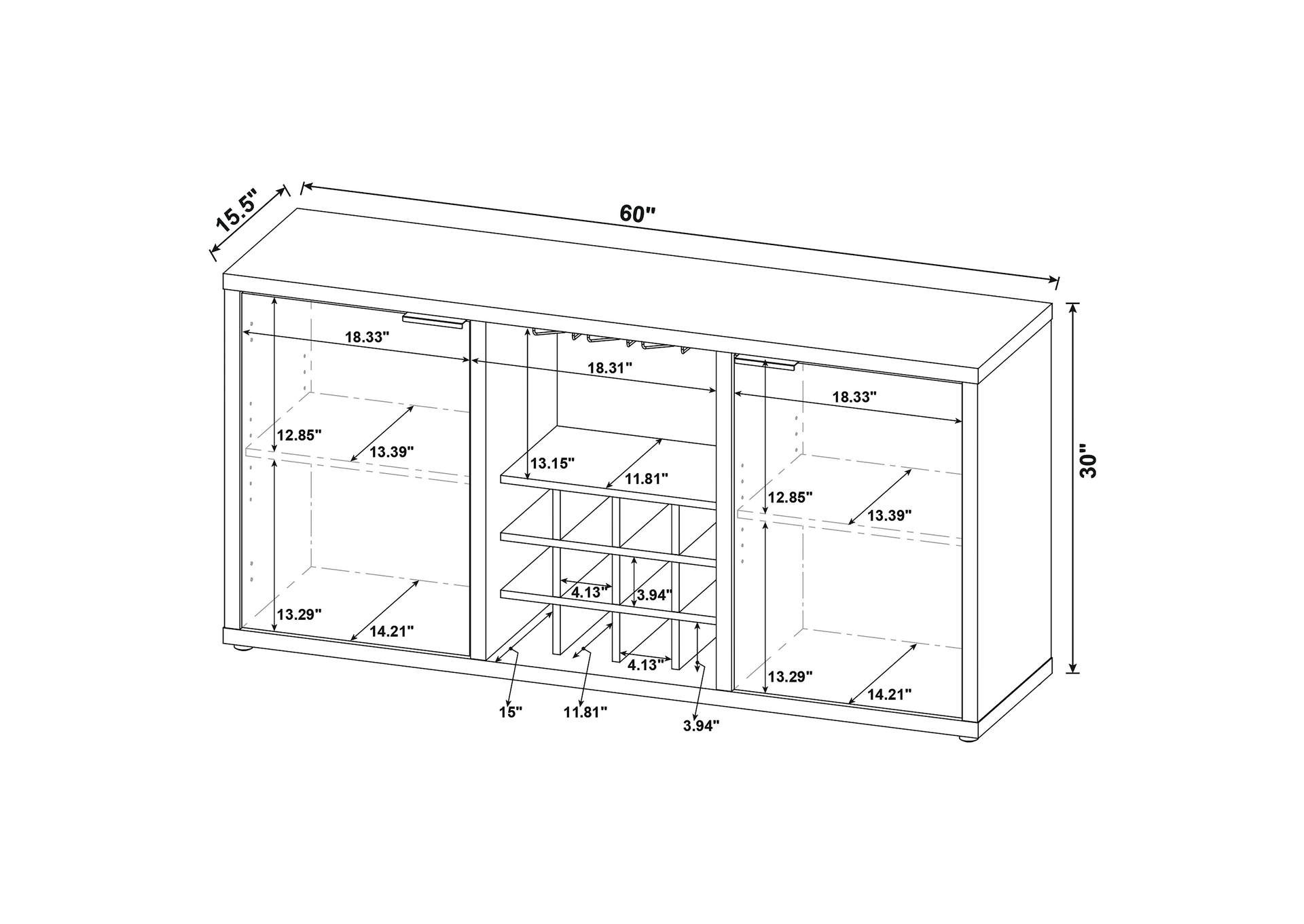 SIDEBOARD,Coaster Furniture