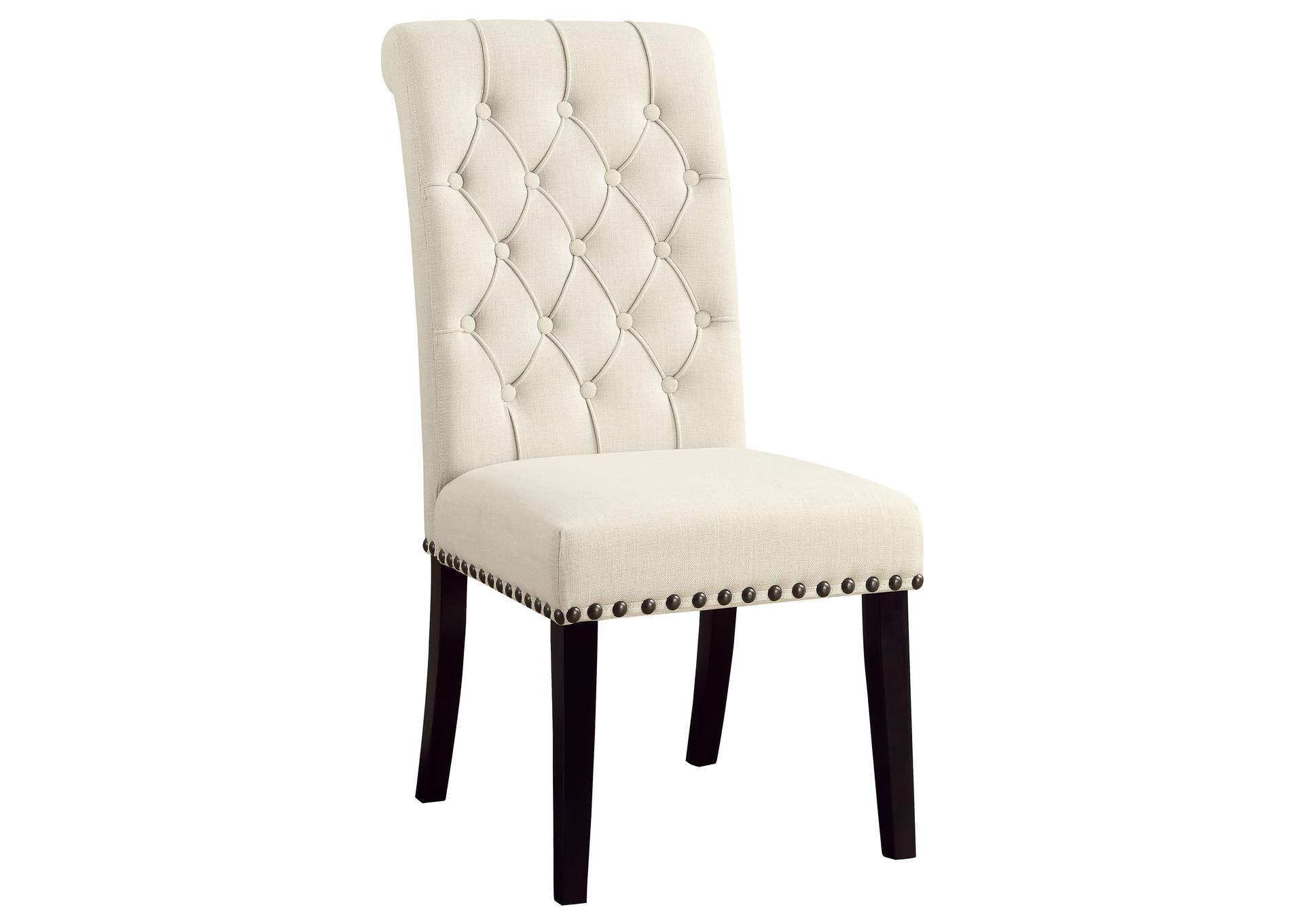 Mapleton Tufted Back Upholstered Side Chairs Beige (Set of 2),Coaster Furniture