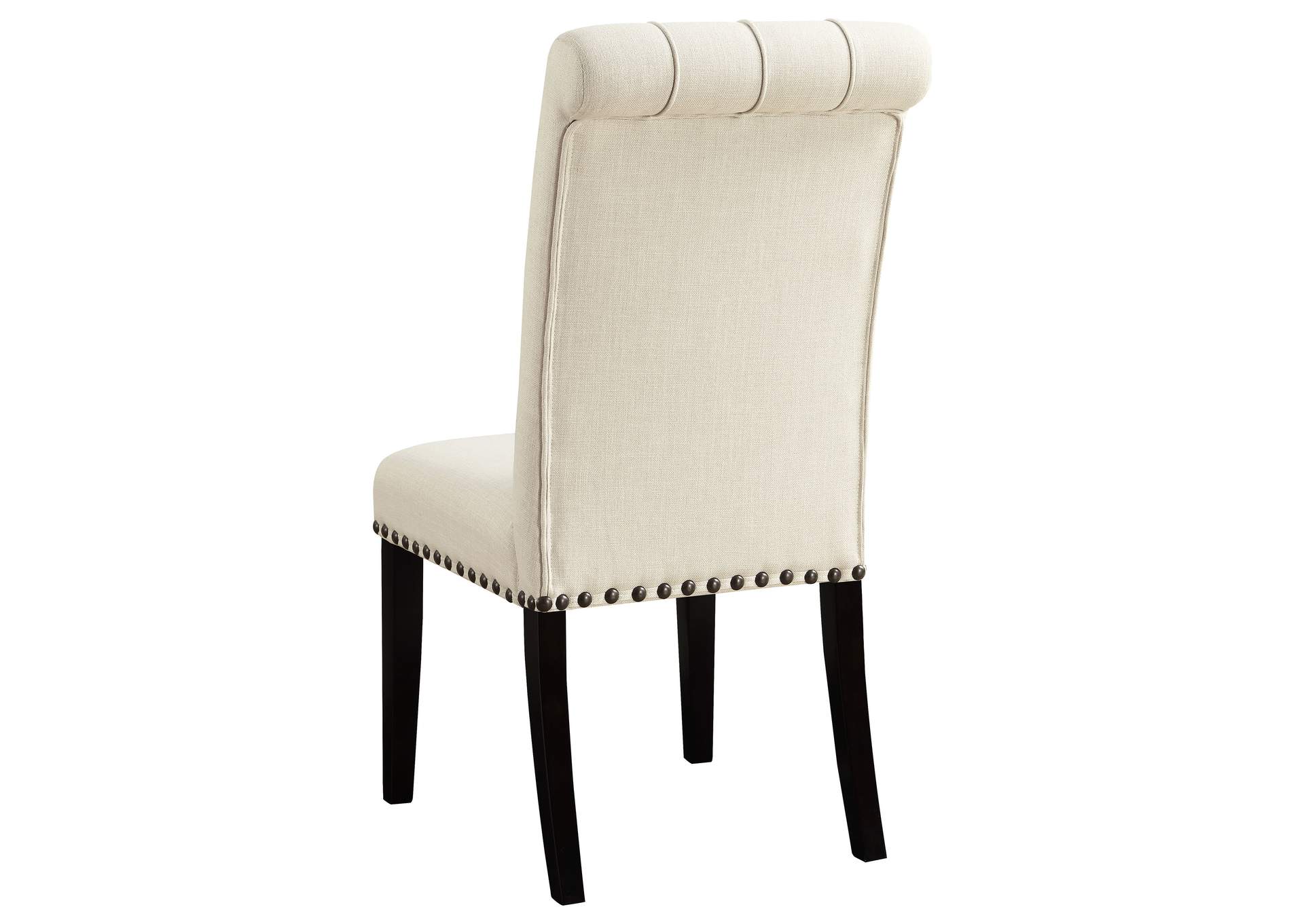 Mapleton Tufted Back Upholstered Side Chairs Beige (Set of 2),Coaster Furniture