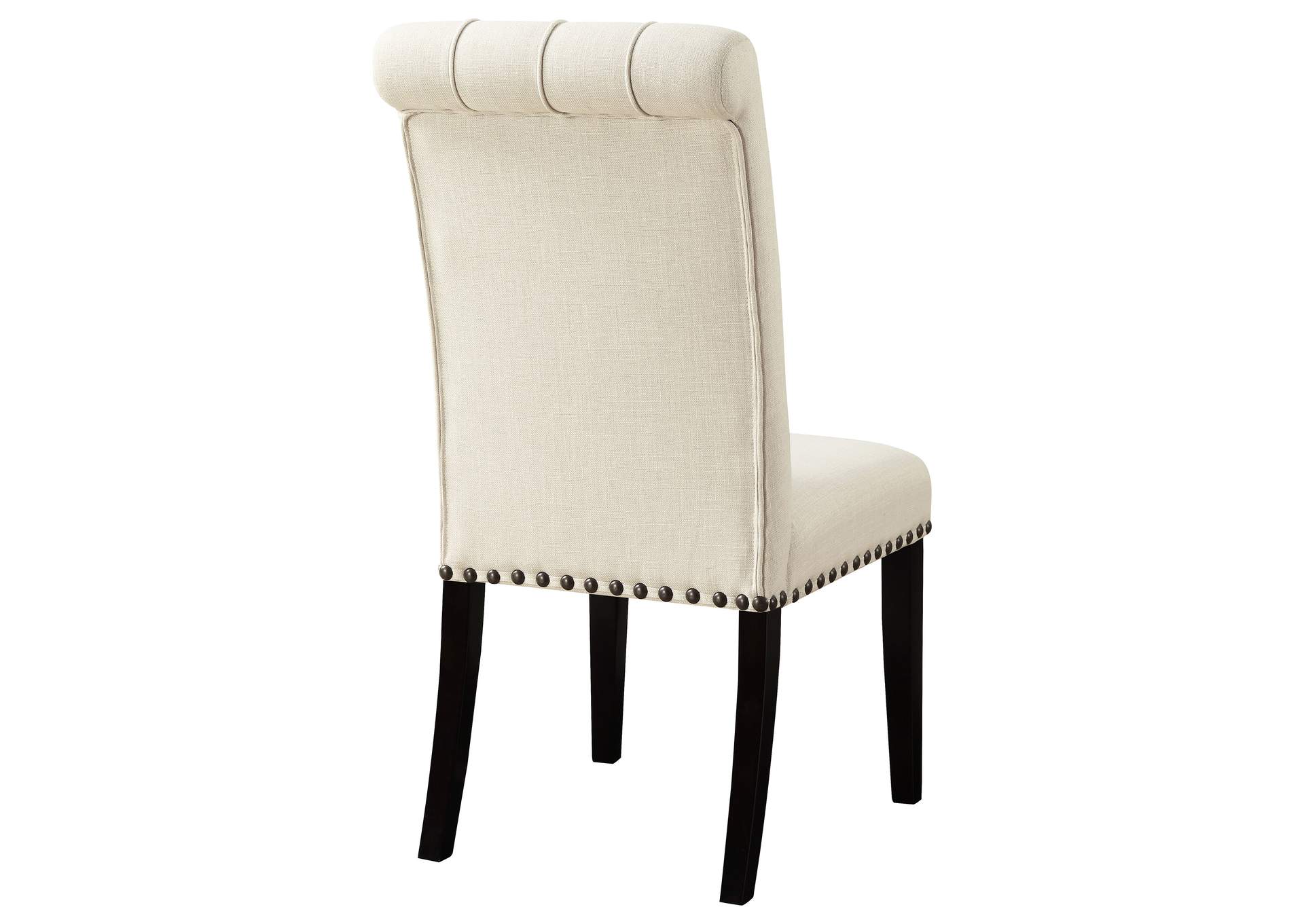 Mapleton Tufted Back Upholstered Side Chairs Beige (Set of 2),Coaster Furniture