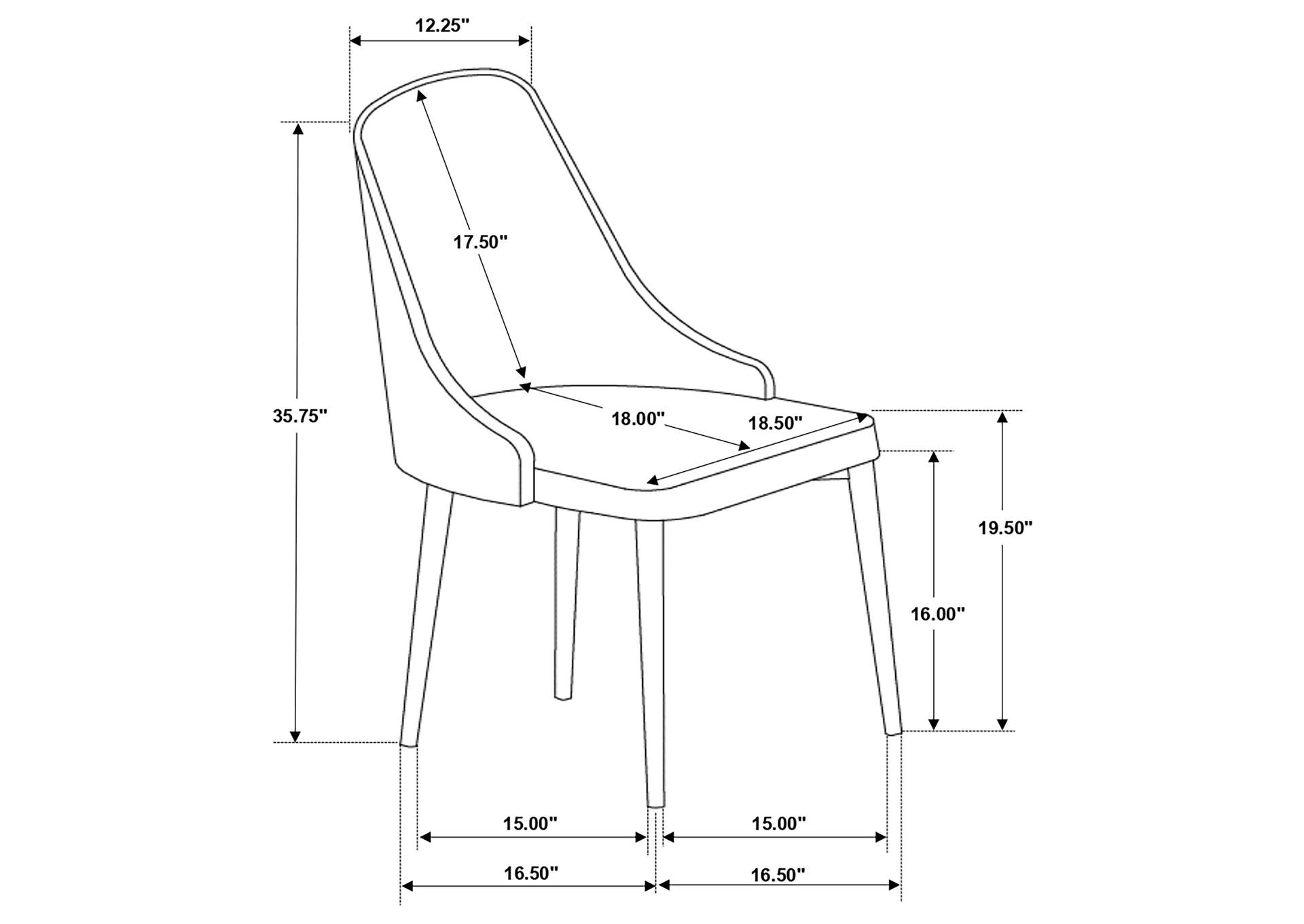 DINING TABLE 5 PC SET,Coaster Furniture