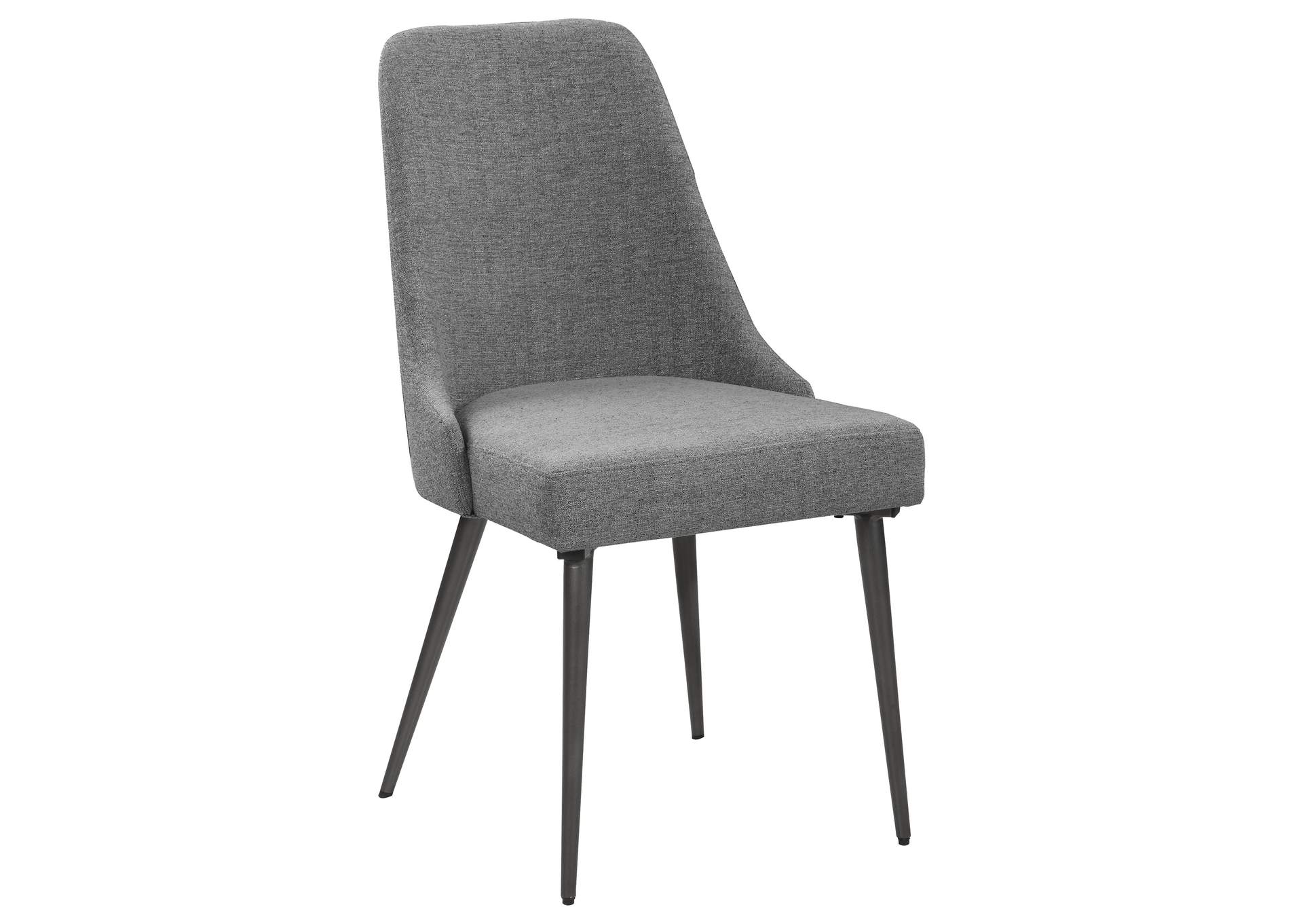 Alan Upholstered Dining Chairs Grey (Set of 2),Coaster Furniture