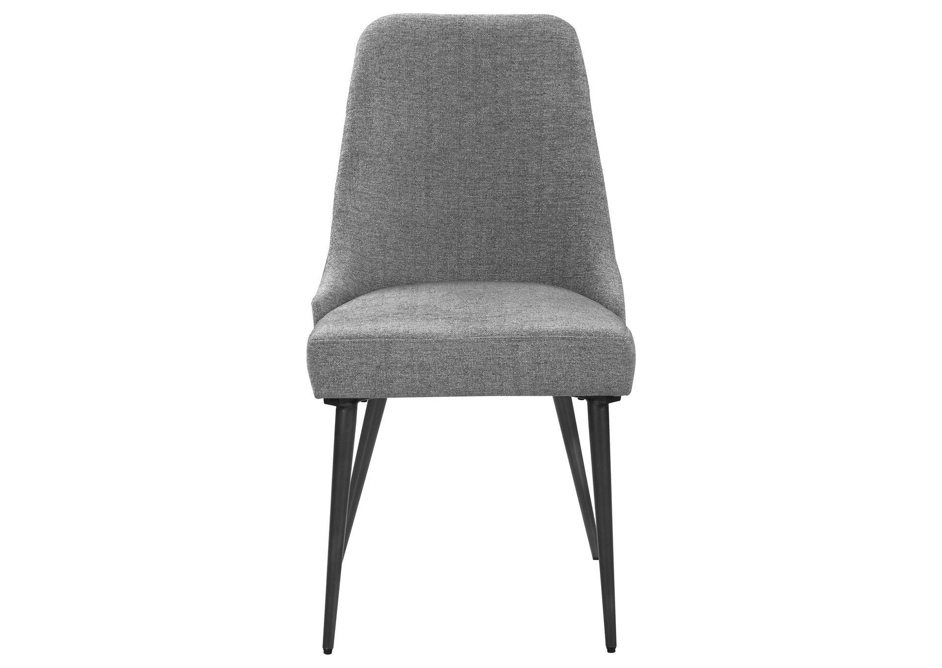 Alan Upholstered Dining Chairs Grey (Set of 2),Coaster Furniture