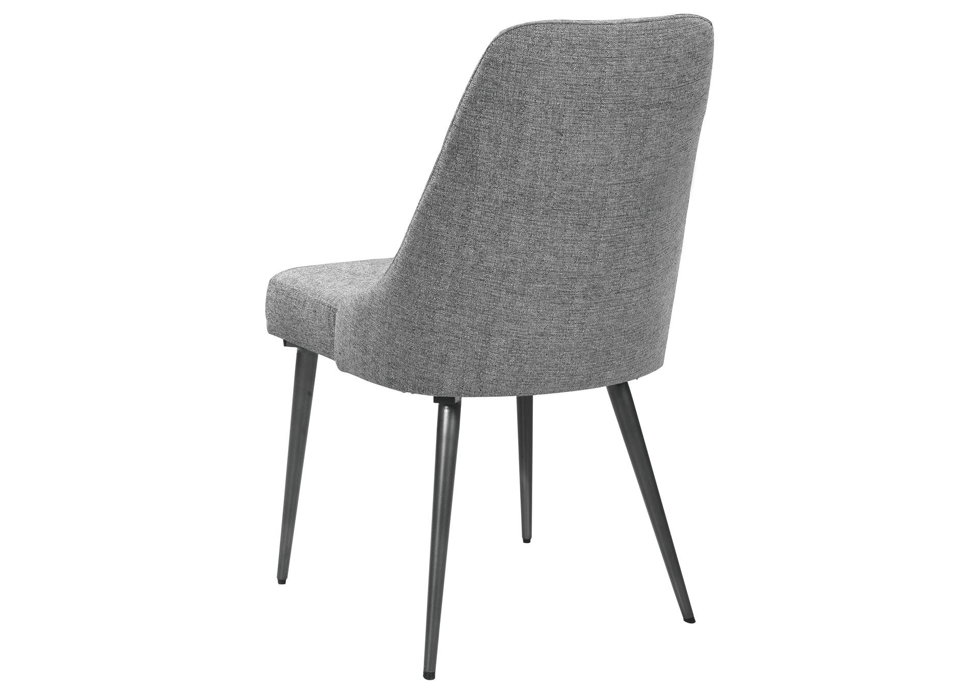 Alan Upholstered Dining Chairs Grey (Set of 2),Coaster Furniture