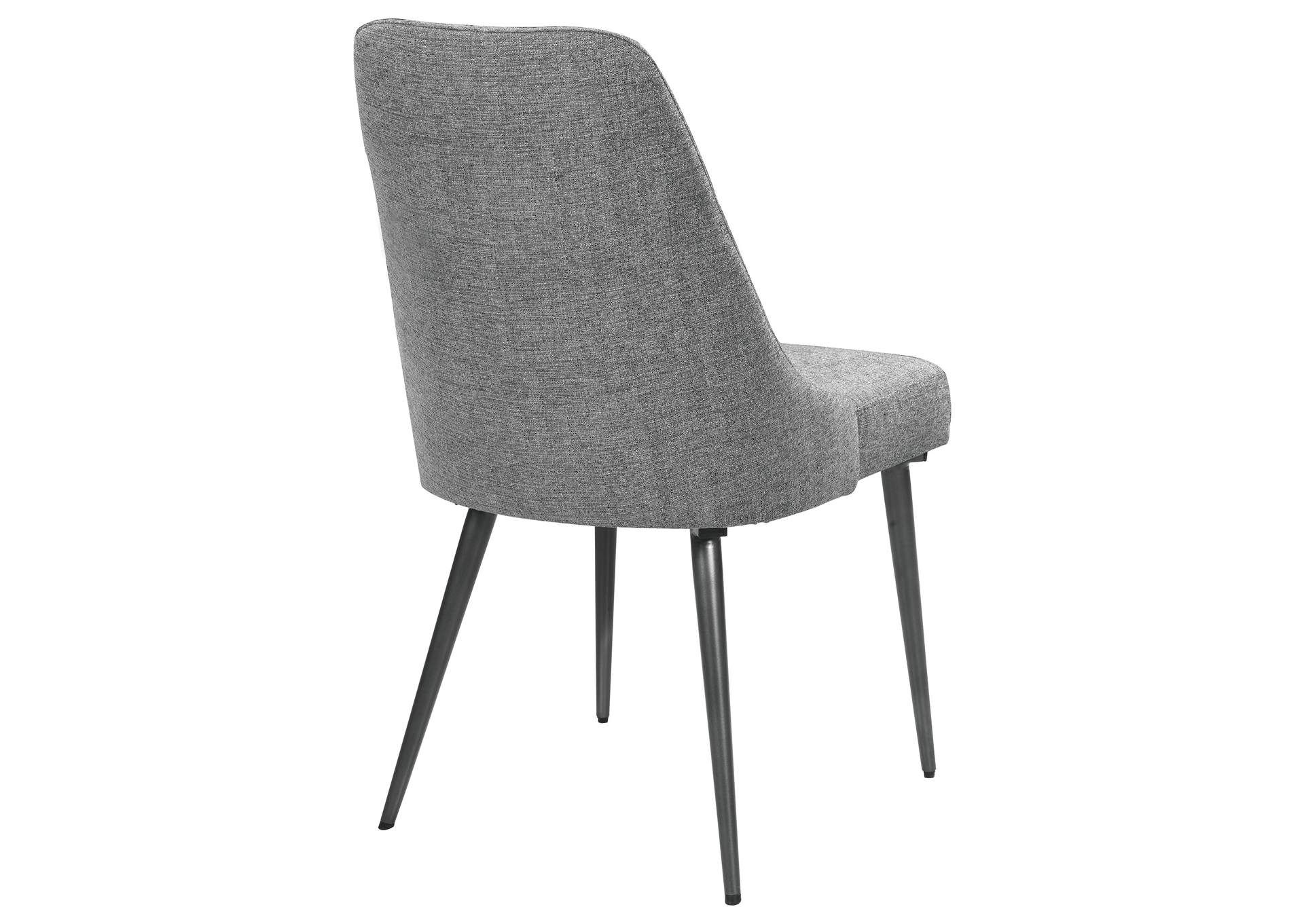 Alan Upholstered Dining Chairs Grey (Set of 2),Coaster Furniture