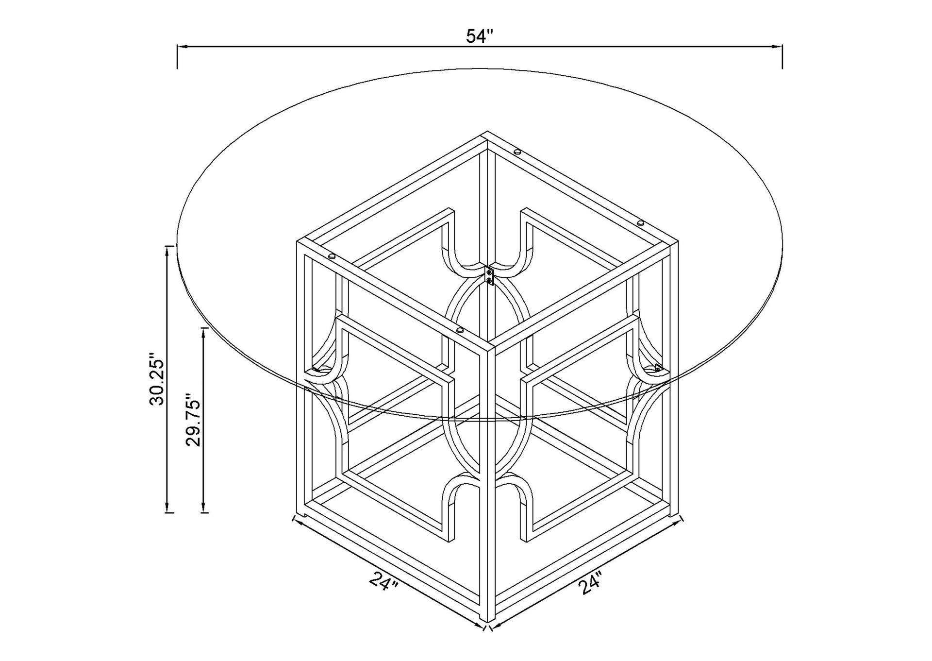 DINING TABLE,Coaster Furniture