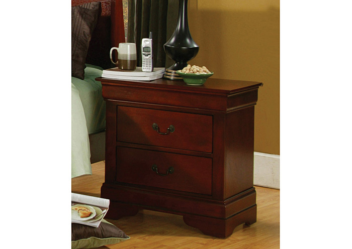 Louis Philippe Cherry Night Stand,ABF Coaster Furniture