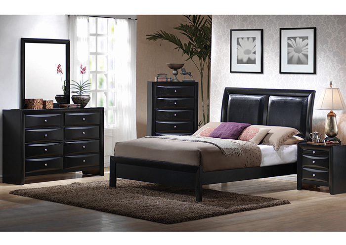 Briana Black California King Bed,ABF Coaster Furniture